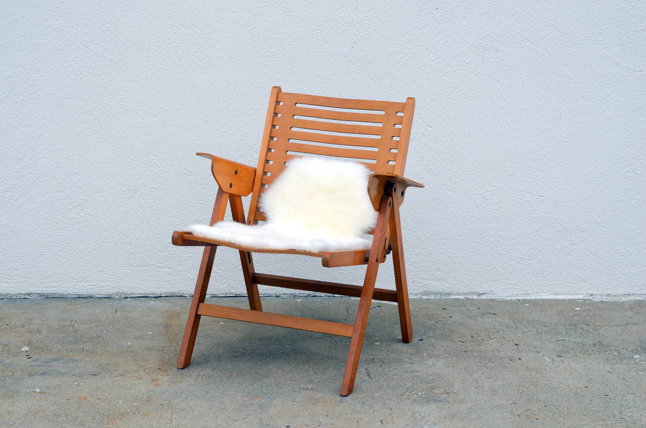 Espera un minuto artillería pantalla Iconic Vintage Folding Rex Lounge Chair by Niko Kralj — Blend Interiors