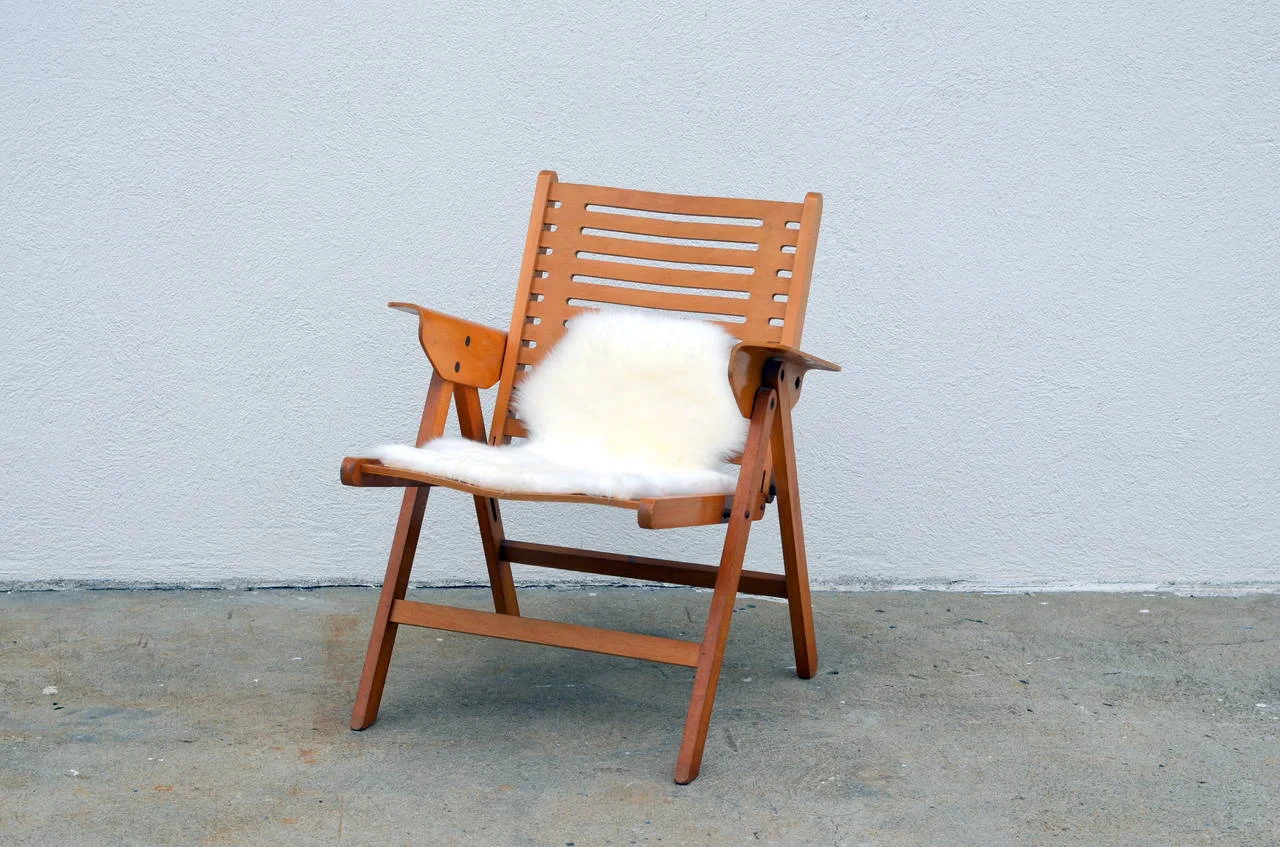 Iconic Vintage Folding Rex Lounge Chair by Niko Kralj — Blend