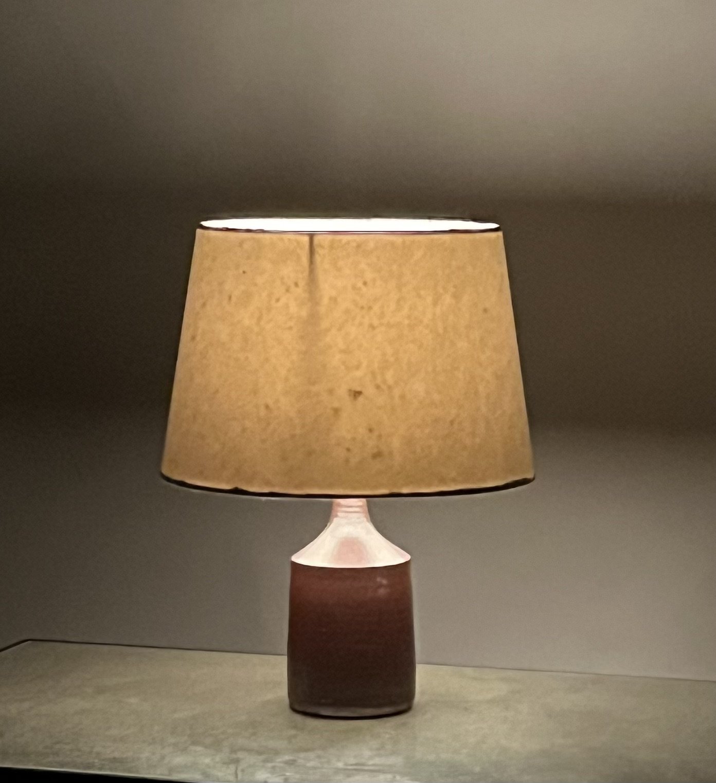 Glazed 'ROULEAU' lamp IMG_5983 3.jpeg