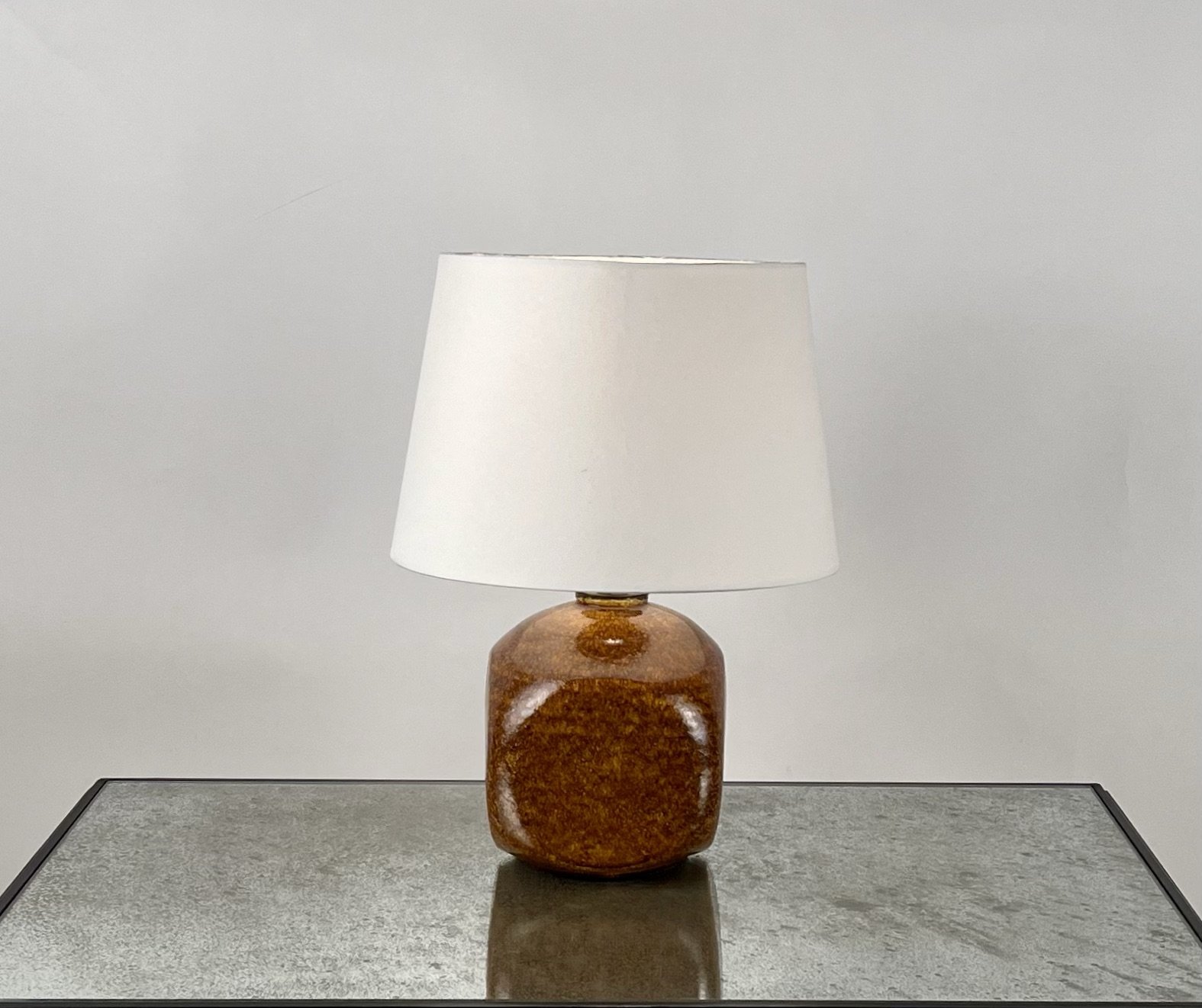 Flattened Sphere Ceramic Lamp IMG_6068 2.jpeg
