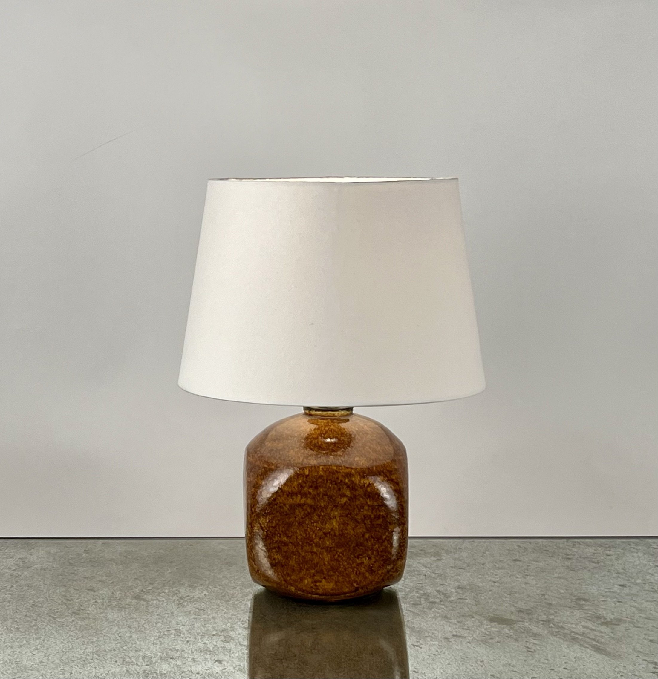 Flattened Sphere Ceramic Lamp IMG_6069 2.jpeg