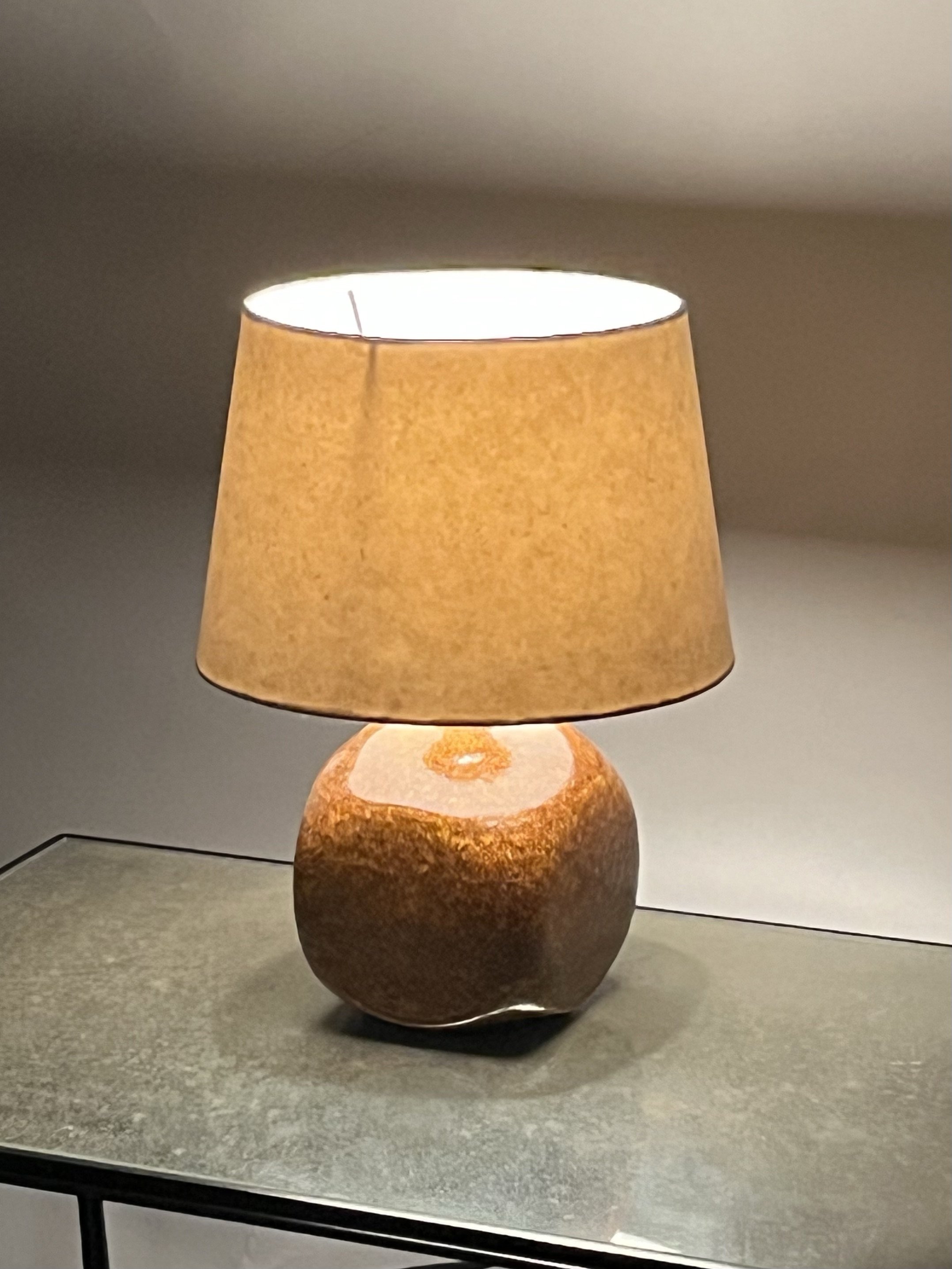 Flattened Sphere Ceramic Lamp IMG_6081 2.jpeg