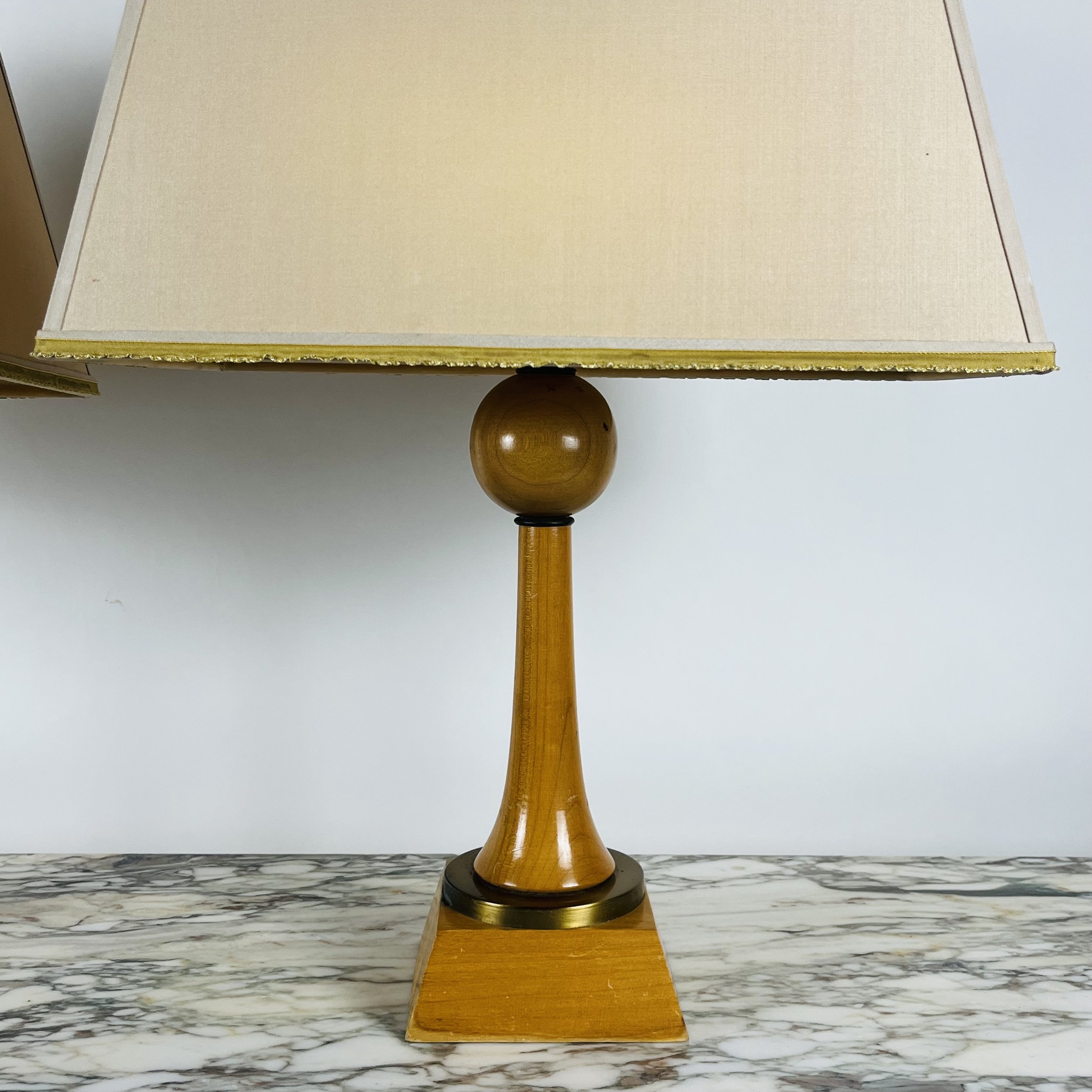 Wood and Brass Accent Lamp Pair 2.jpeg