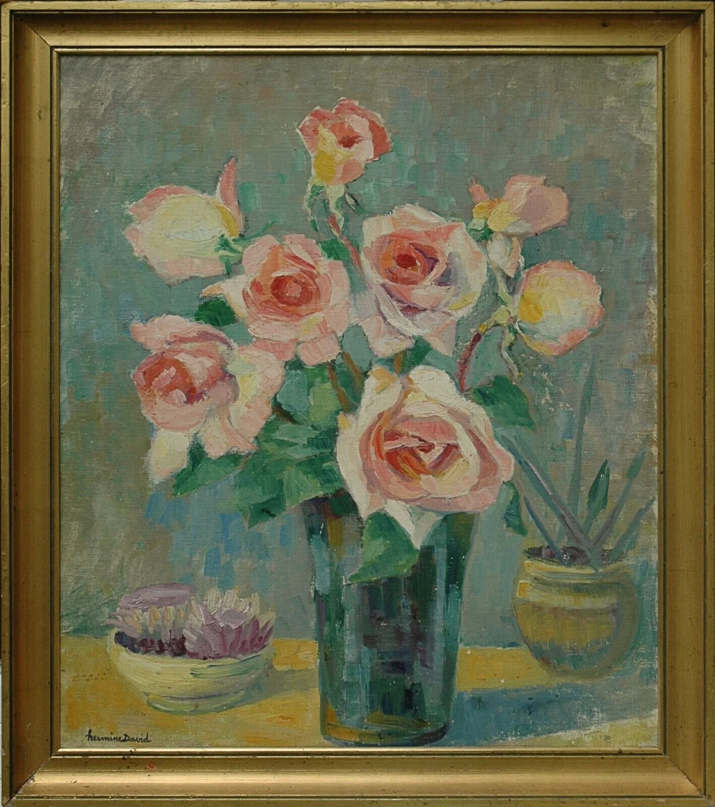 Bouquet of Roses by Hermine David