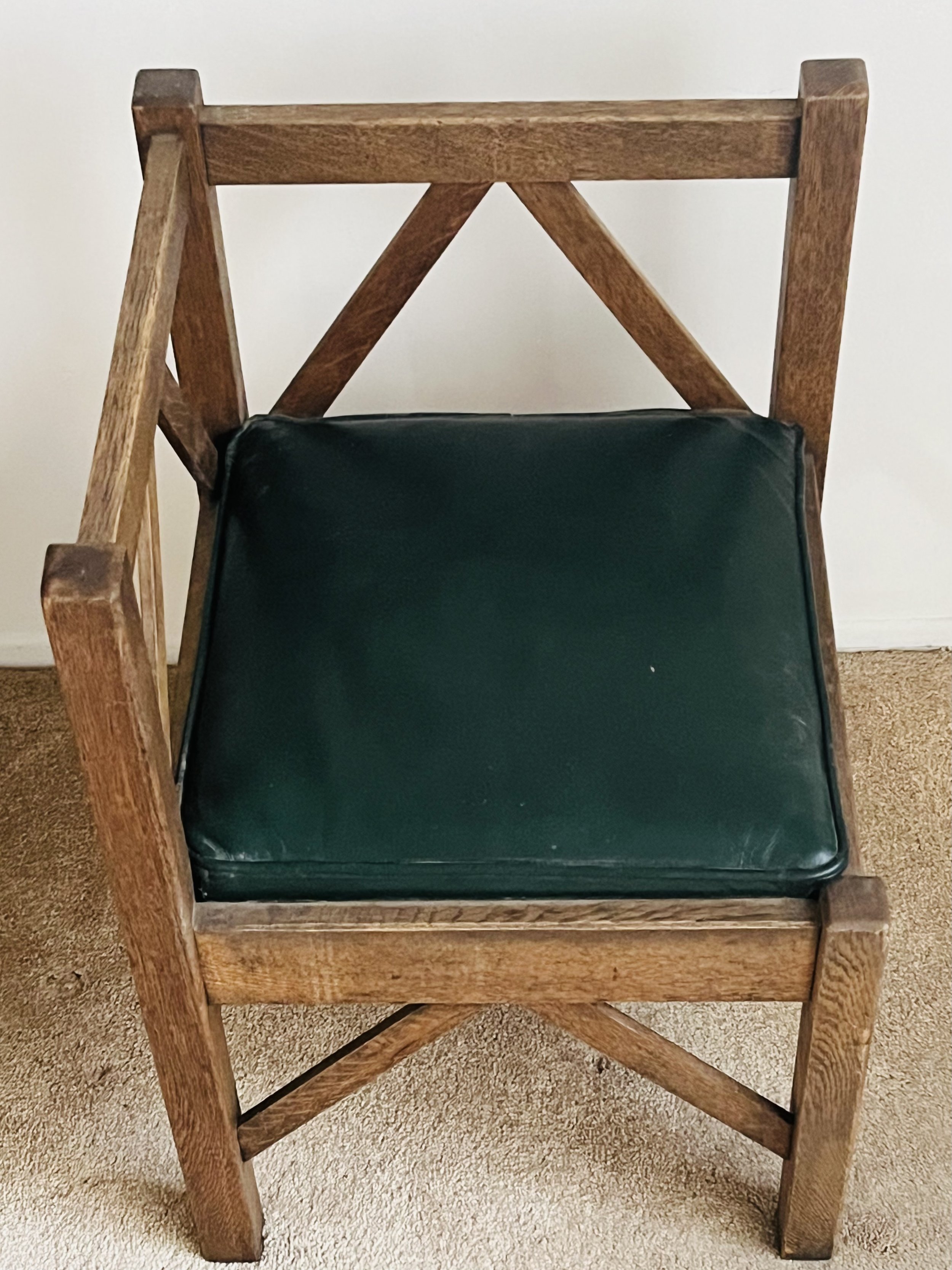 Arts & Crafts Oak Corner Chair-5.jpg