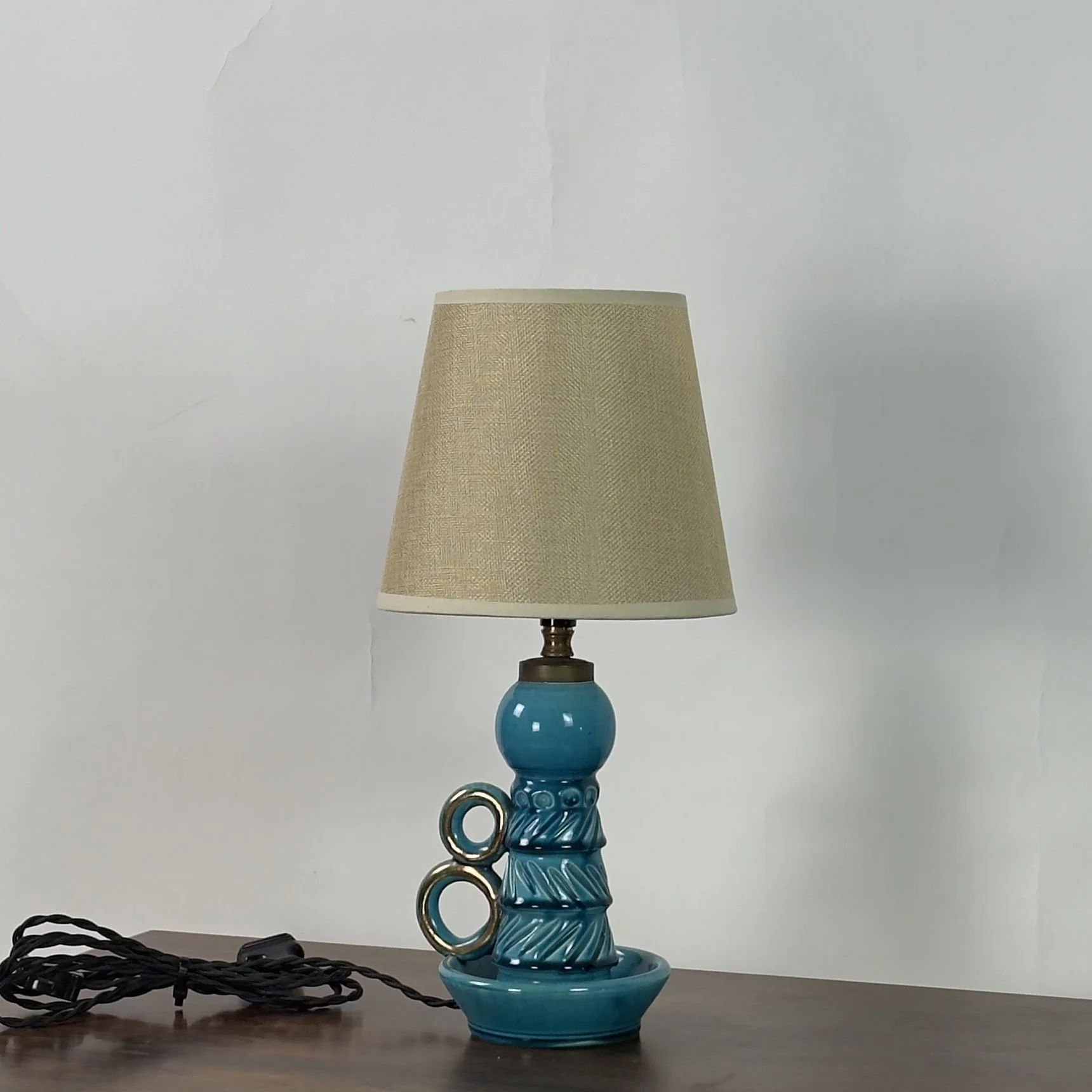 Turquoise Ceramic Candlestick Lamp_3.jpeg