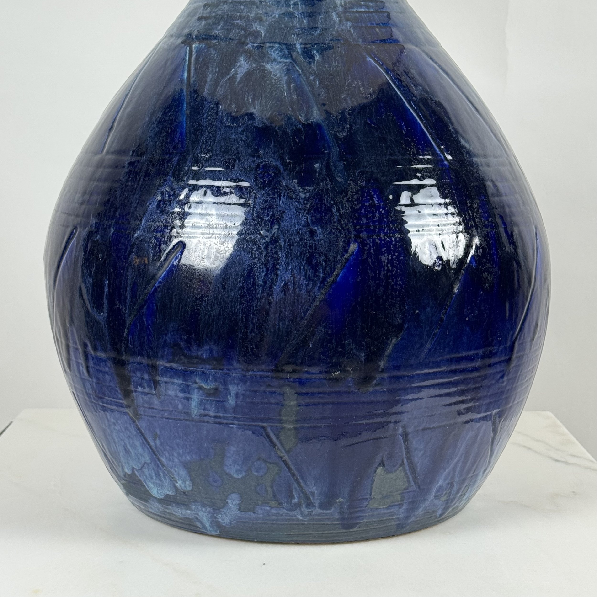 Large Blue Ceramic MCM Lamp-6.jpg