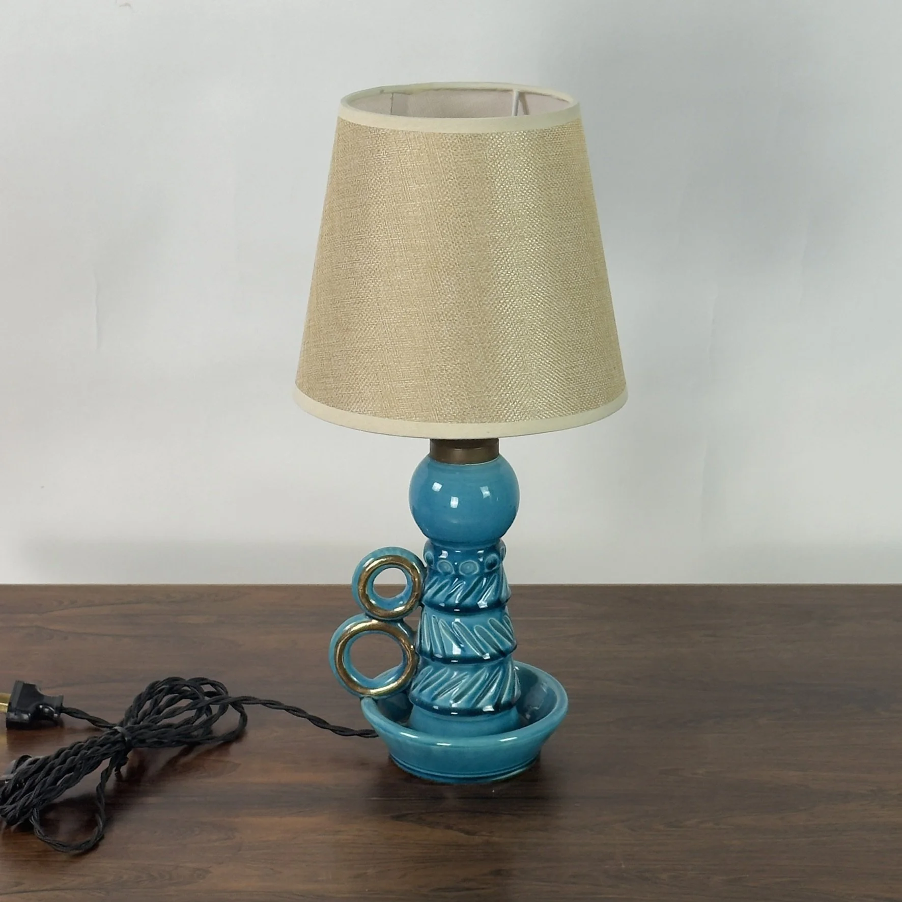 Turquoise Ceramic Candlestick Lamp_1.jpeg