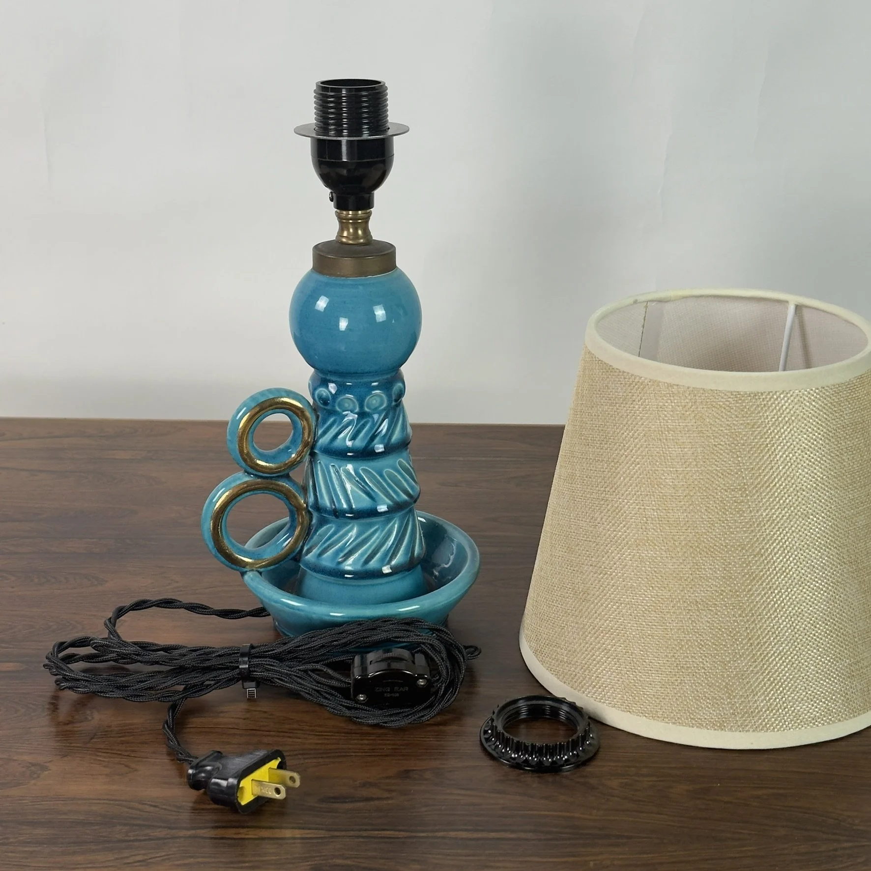 Turquoise Ceramic Candlestick Lamp_5.jpeg