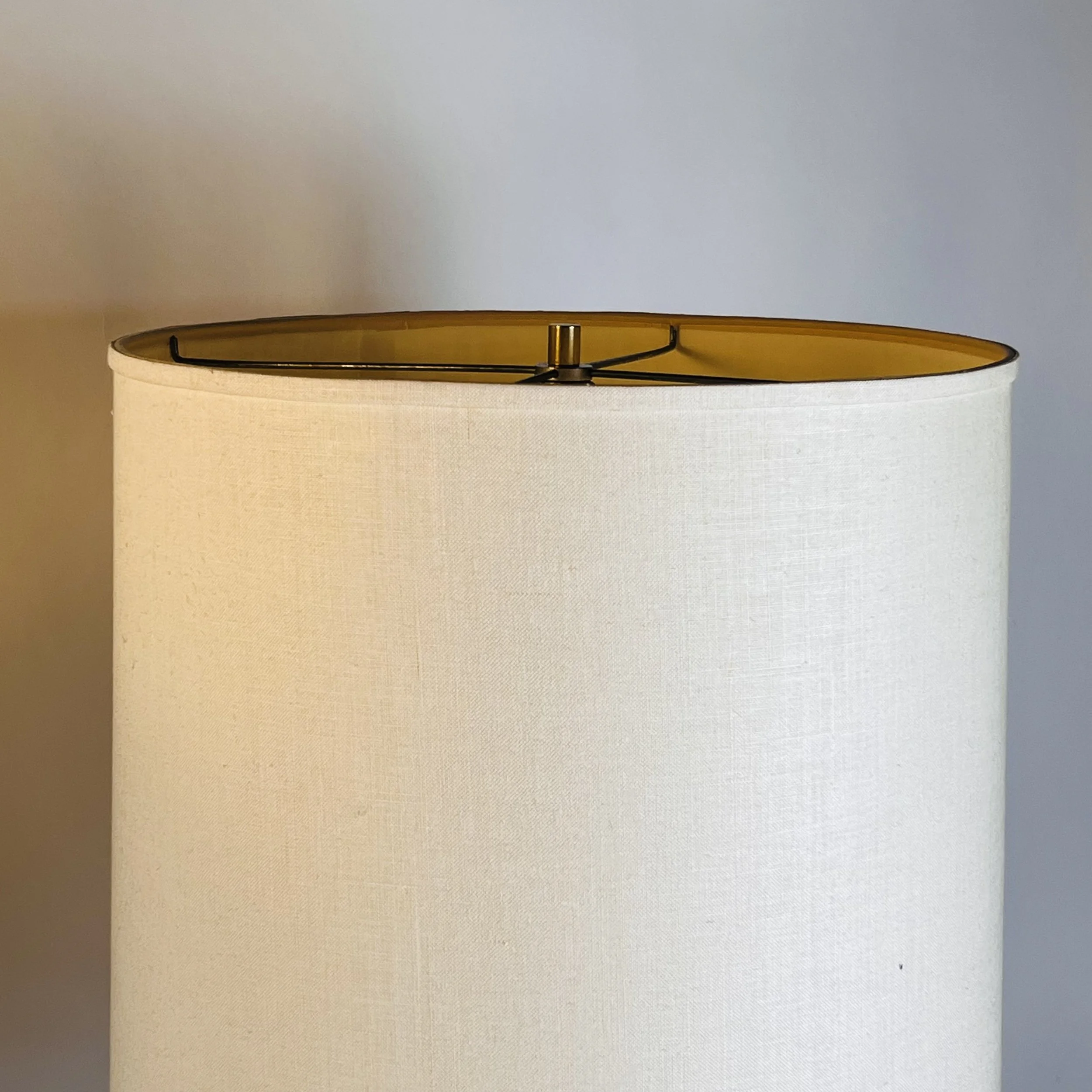 Large Laurel Etched Brass Lamps With Pristine Original Shades-7.jpg