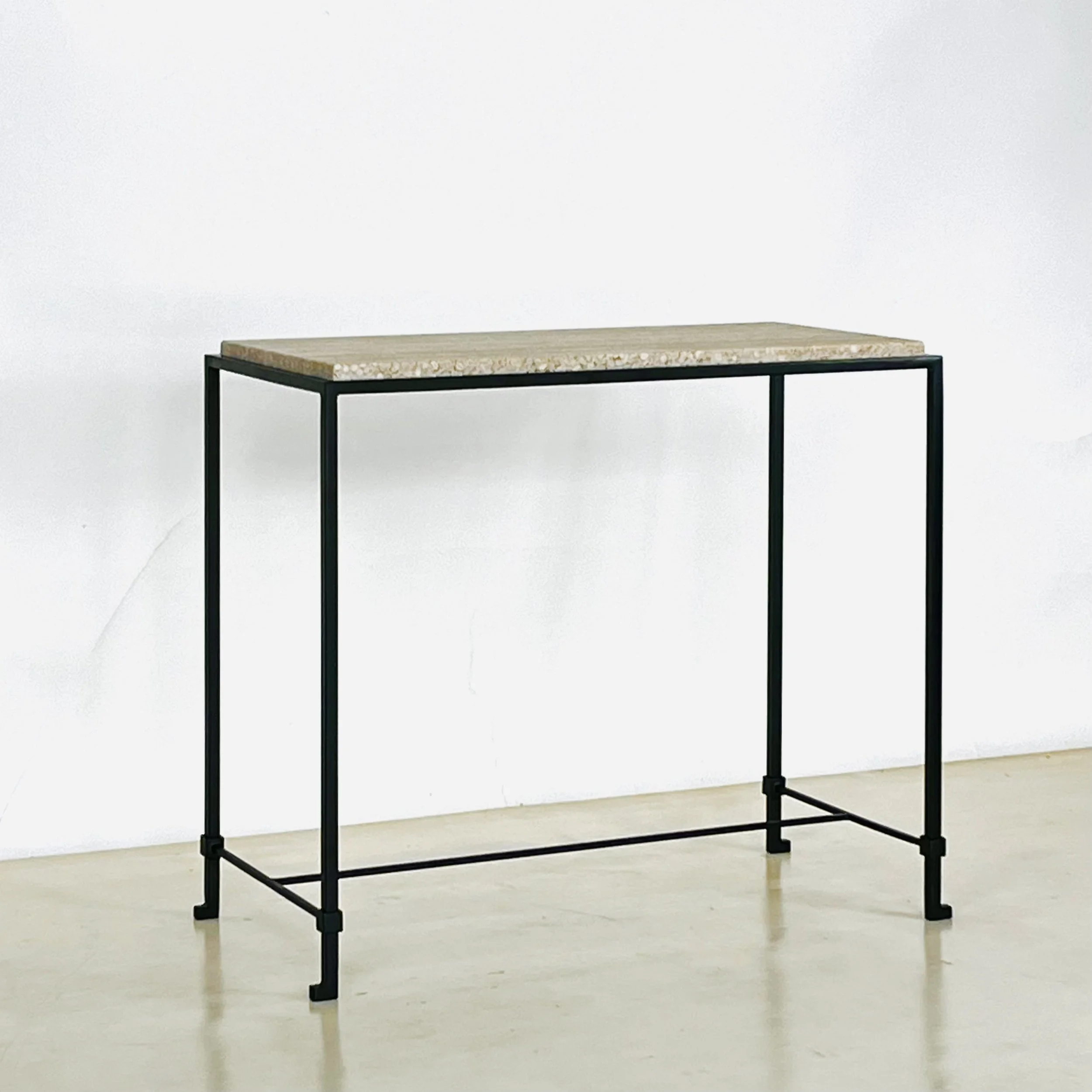 NARROW Diagramme grooved travertine end tables-3.jpg