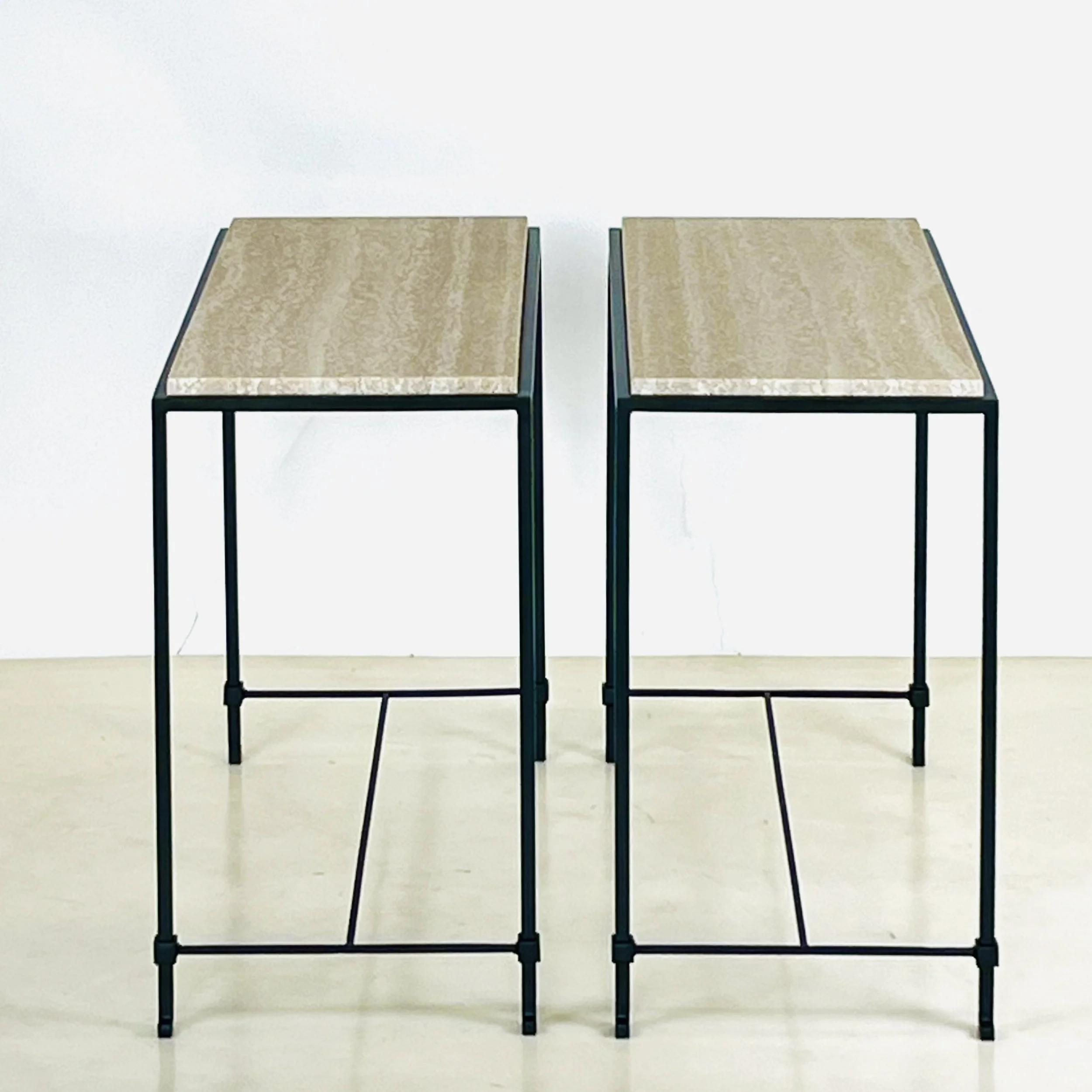 NARROW Diagramme grooved travertine end tables-6.jpg