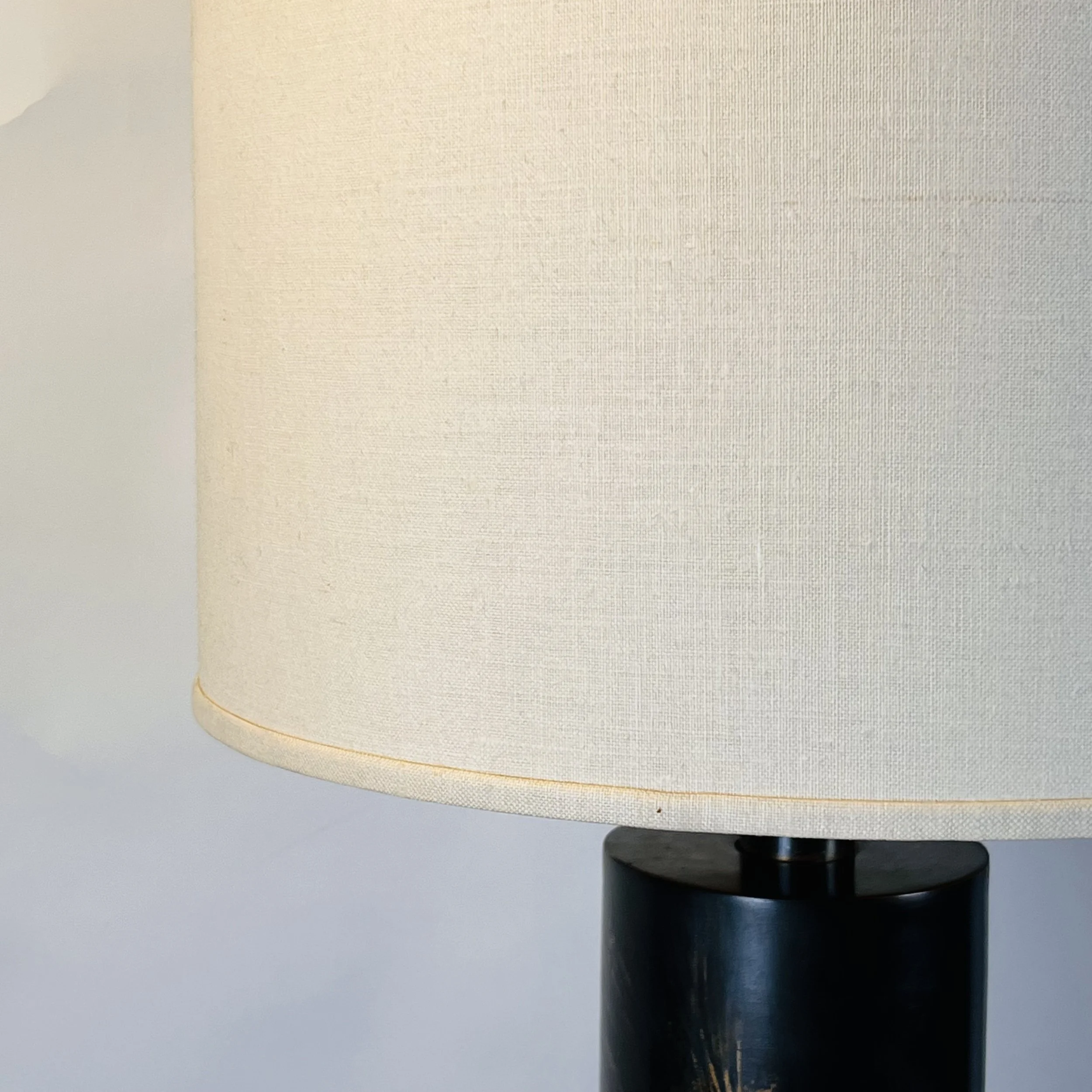 Large Laurel Etched Brass Lamps With Pristine Original Shades-5.jpg