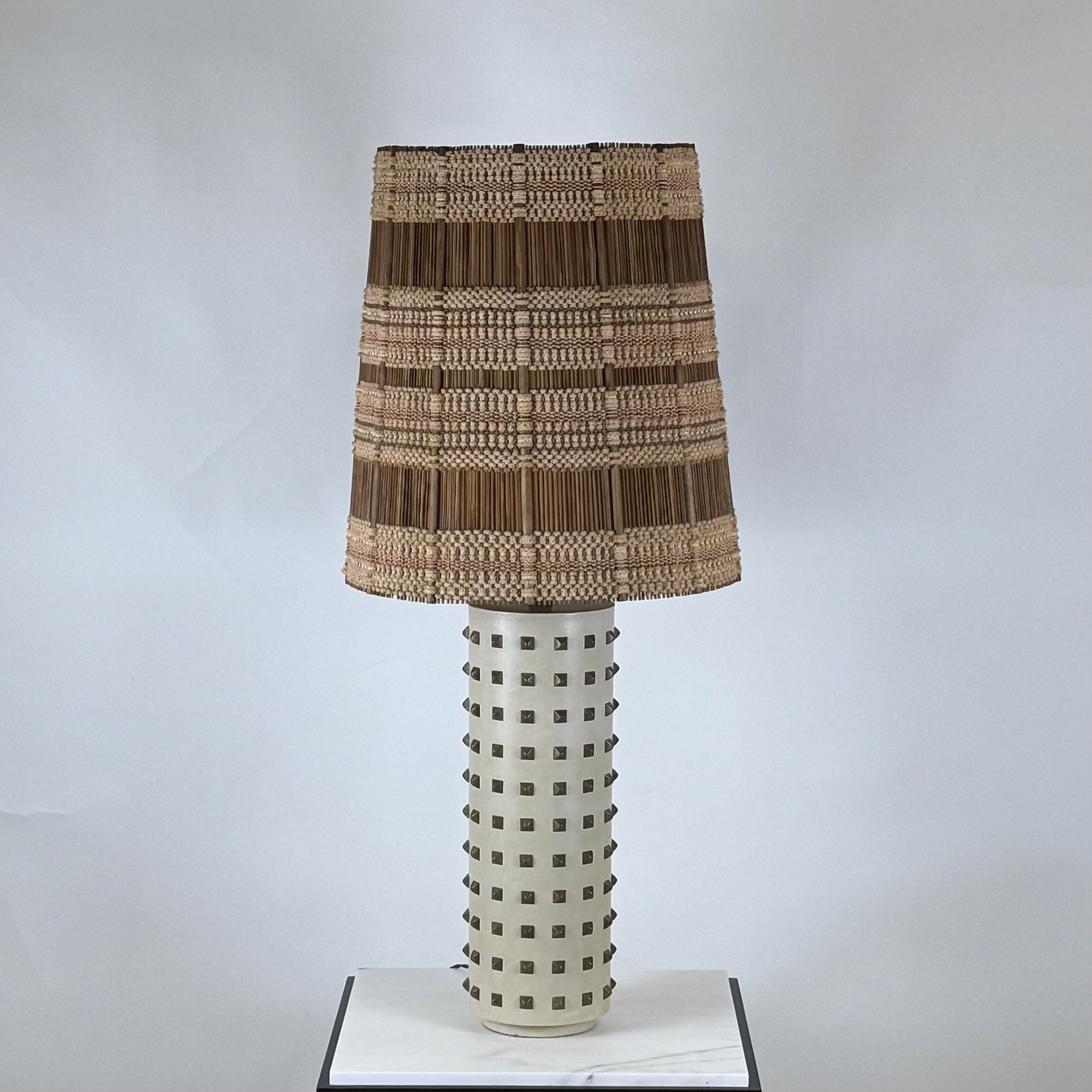 Studded Maria Kipp Lamp 1.jpeg