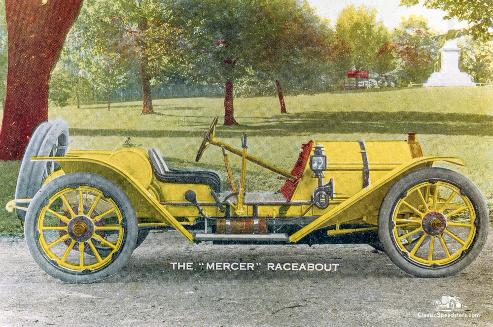 1911 Mercer Raceabout from catalog. Image courtesy AACA Library
