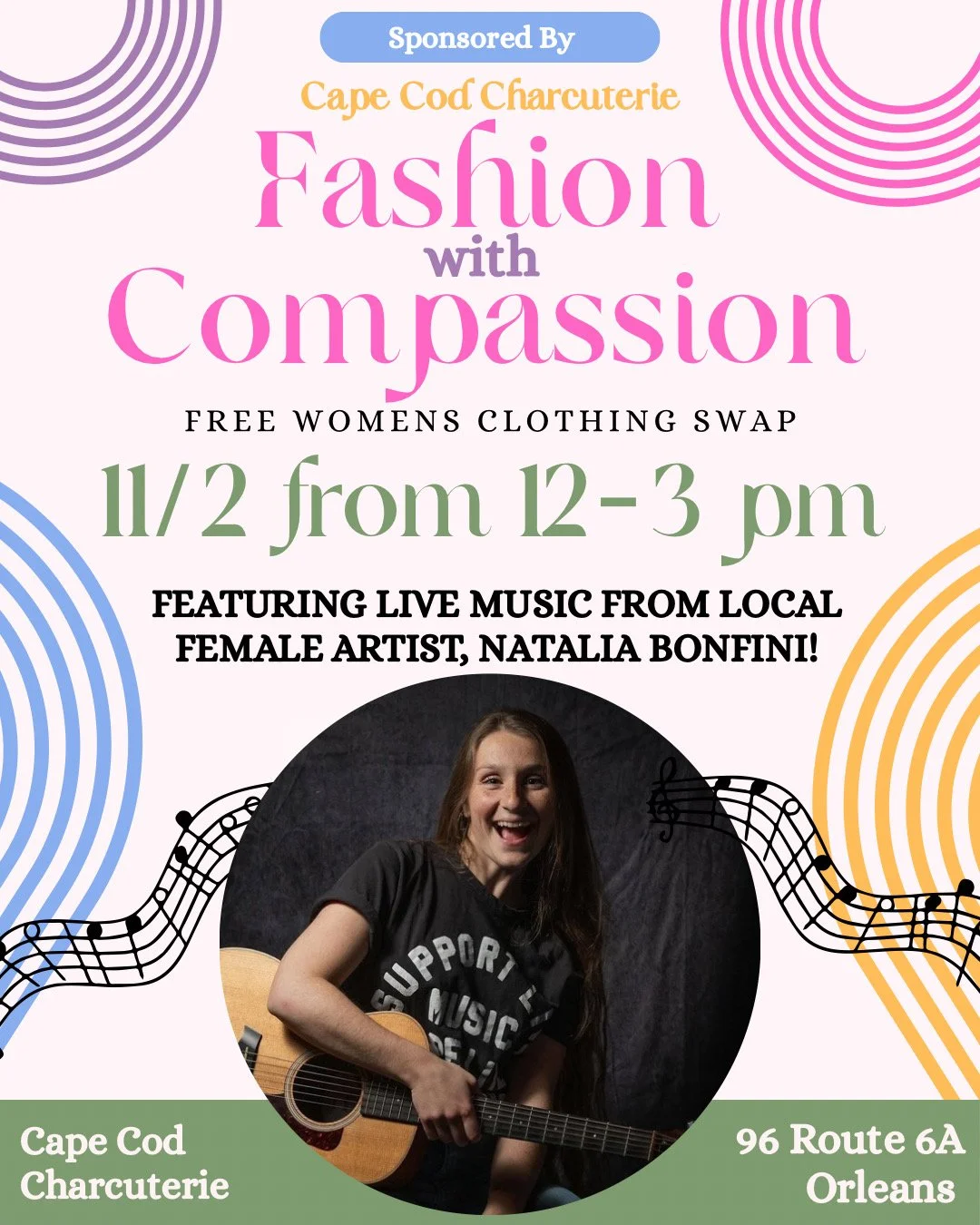 Natalia Bonfini at Fashion with Compassion