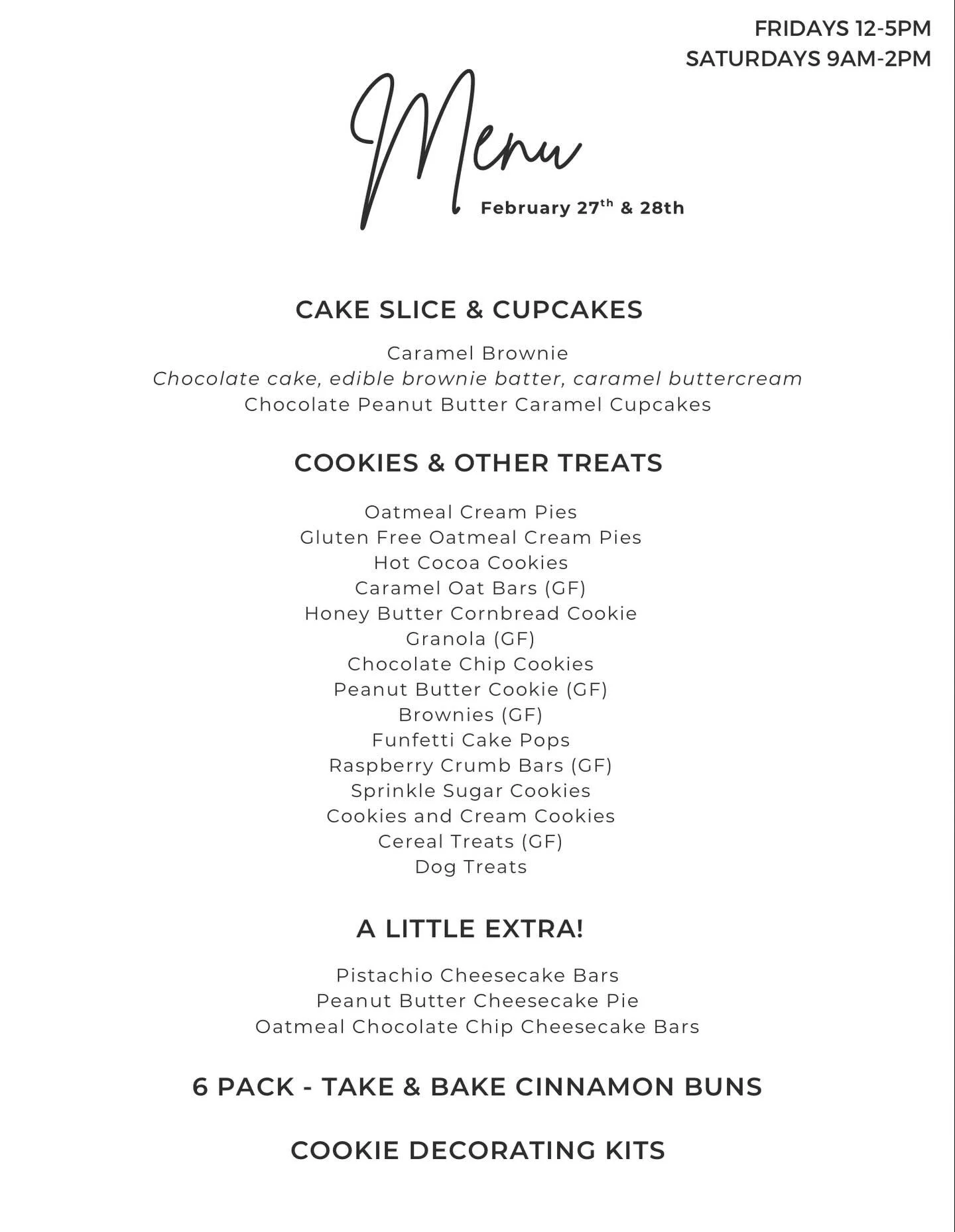 How is it already the end of February? Last weekend for  the hot cocoa cookie!