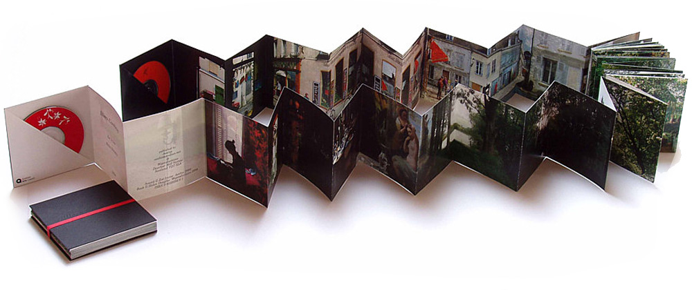 Illiers Combray , a collaborative work by Helen Douglas and Zoë Irvine. Aeolus & Weproductions, 2004. Edition of 500 (now into 2nd edition of 400). The book won the Birgit Skiöld Memorial Trust Award LAB 04 and the Seoul International Book Arts Award 2005. (Image: © Weproductions)