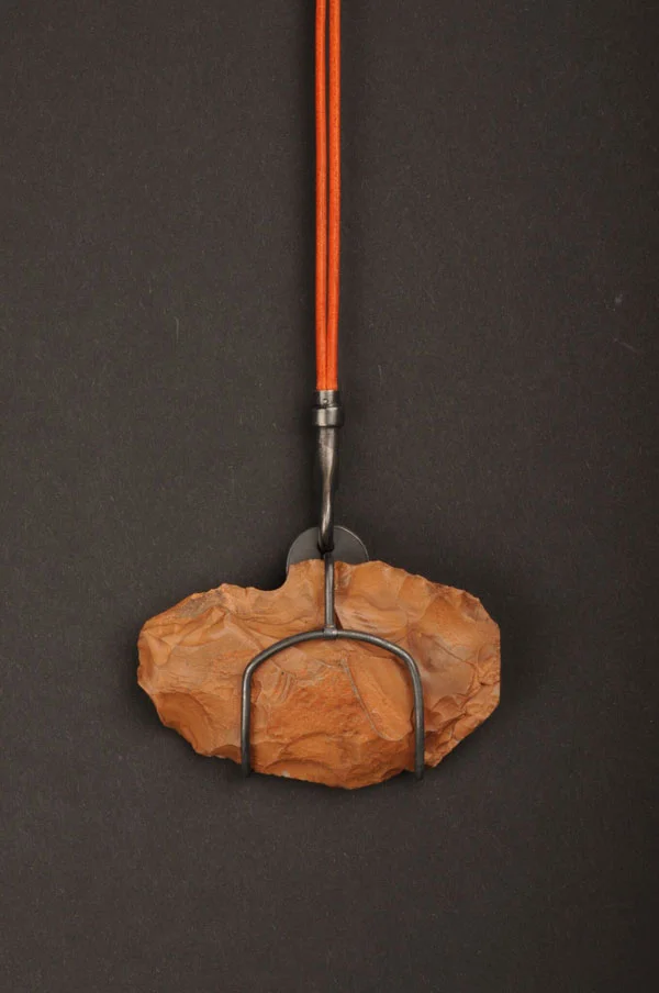Reinhold Ziegler , Assembled Stone Age Paraphernalia . (Photo: courtesy Norwegian Crafts)