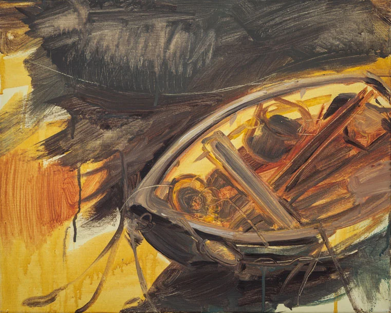 Monique Sliedrecht , Flood Tide , Acrylic on linen (Courtesy the artist).