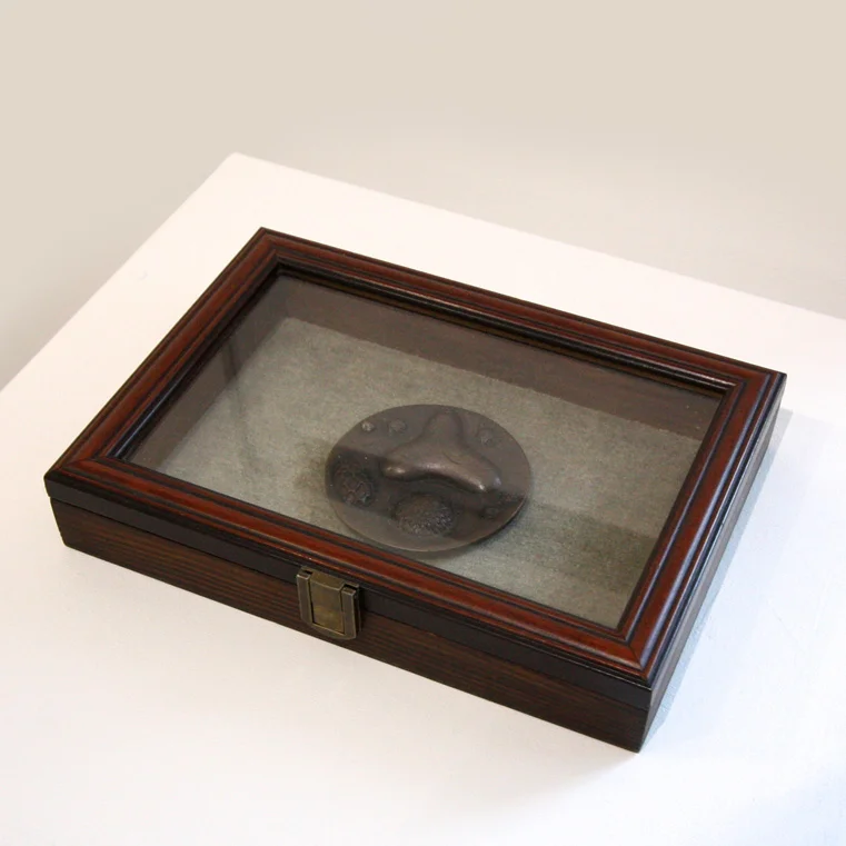 Marion Smith , Pollen . Bronze edition of 7. (Installation View) (Photo: Ian McKay)