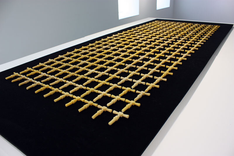 Kotryna Ula Kiliulyte , Impossible Colonies , Untitled, ‘Beeswax artefacts’, 2017. (Photo: Ian McKay).