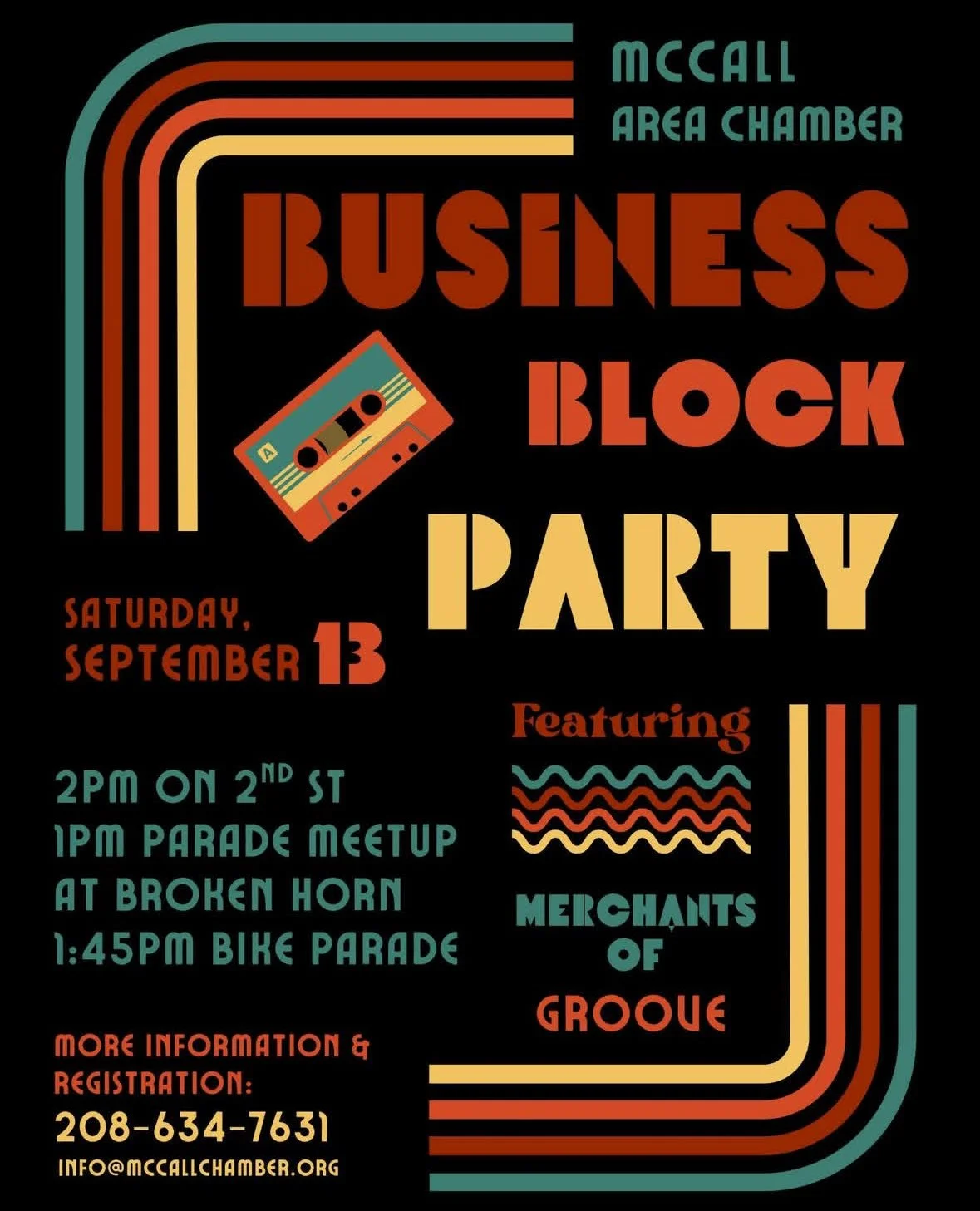 McCall Chamber Business Block Party 