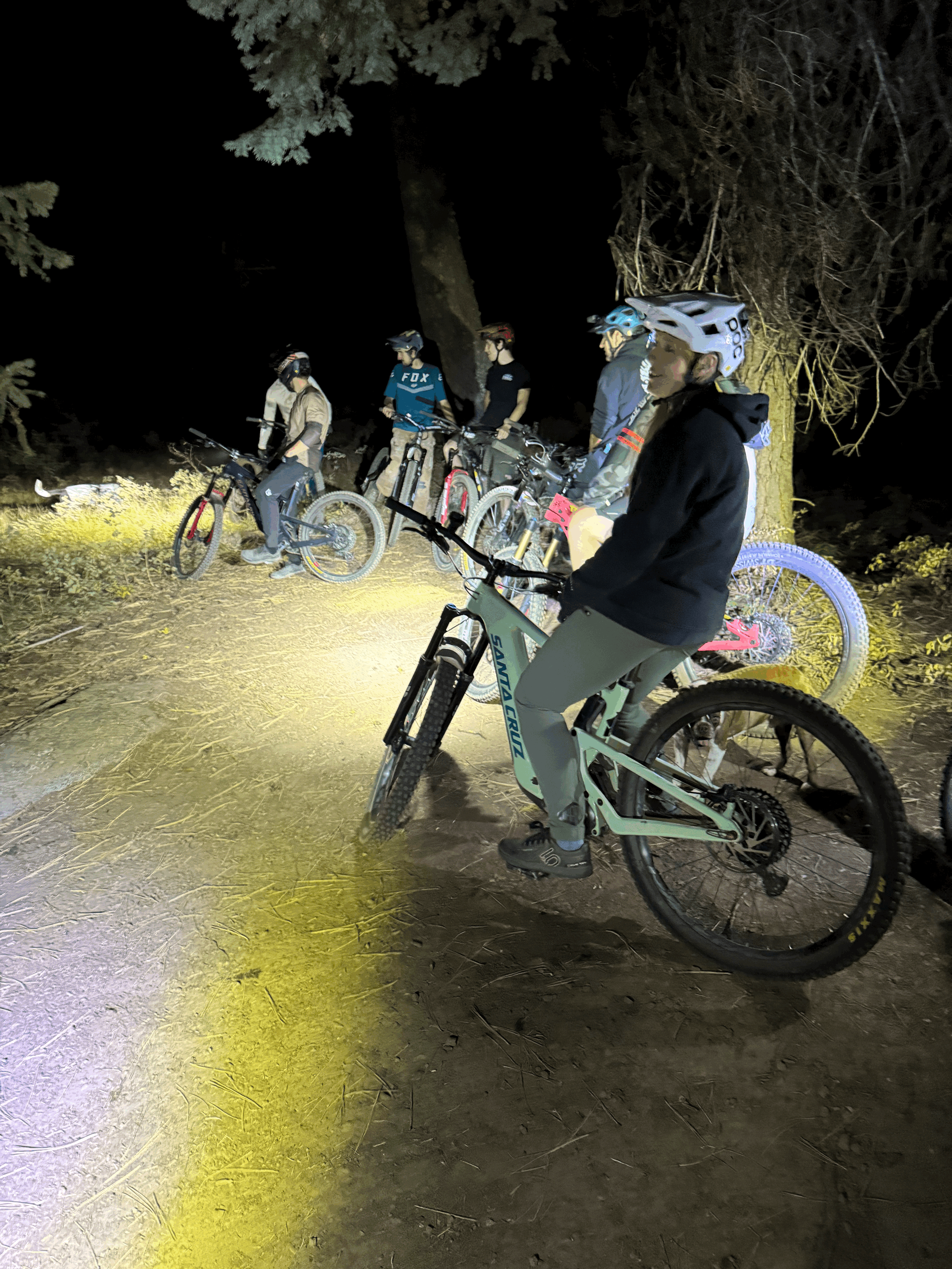 Group Night Ride - Bear Basin