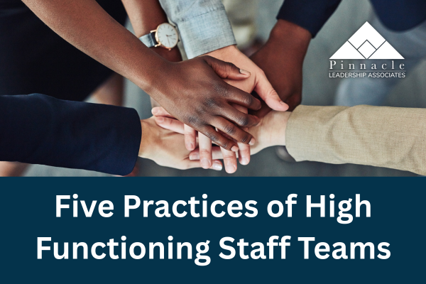 Five Practices Of High Functioning Staff Teams: A Multi-Staff Learning Experience
