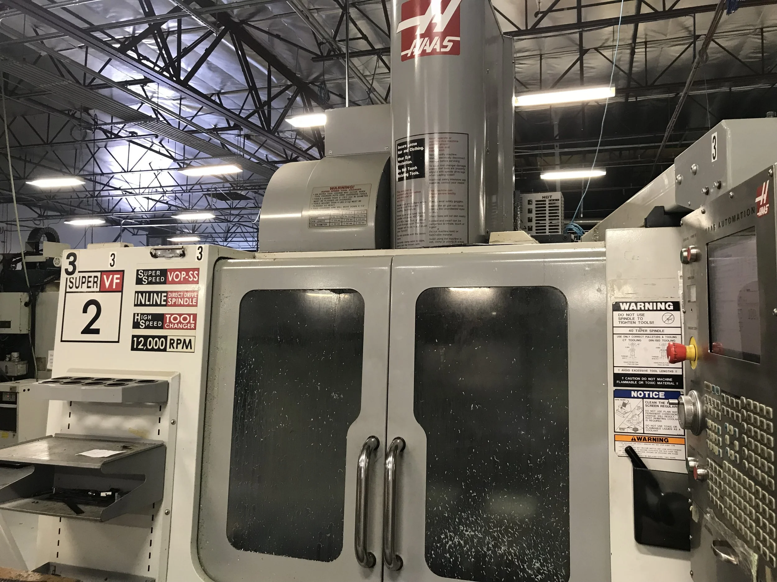HAAS VF2-SS Vertical Machining
