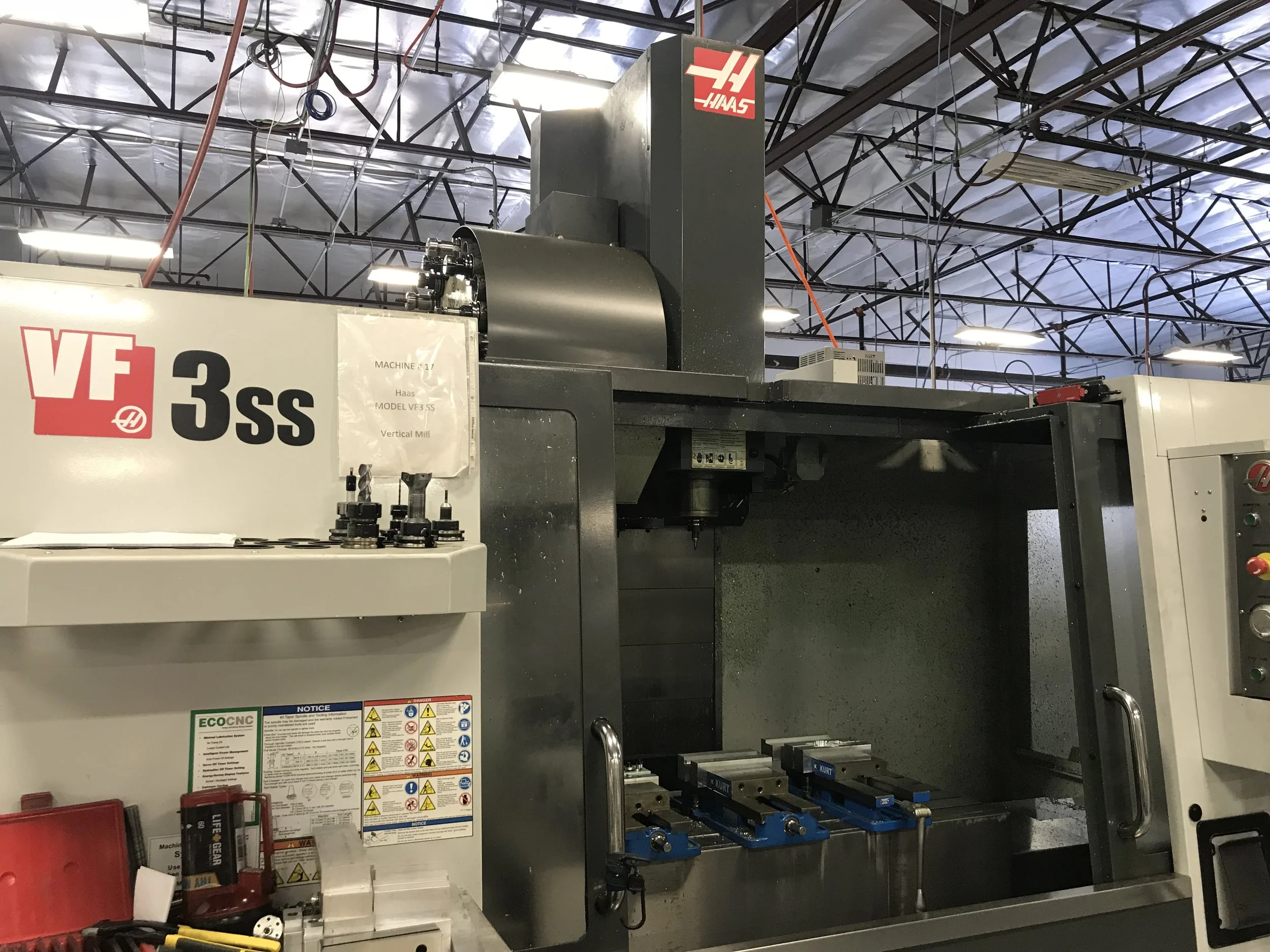 HAAS VF3-SS Vertical Machining