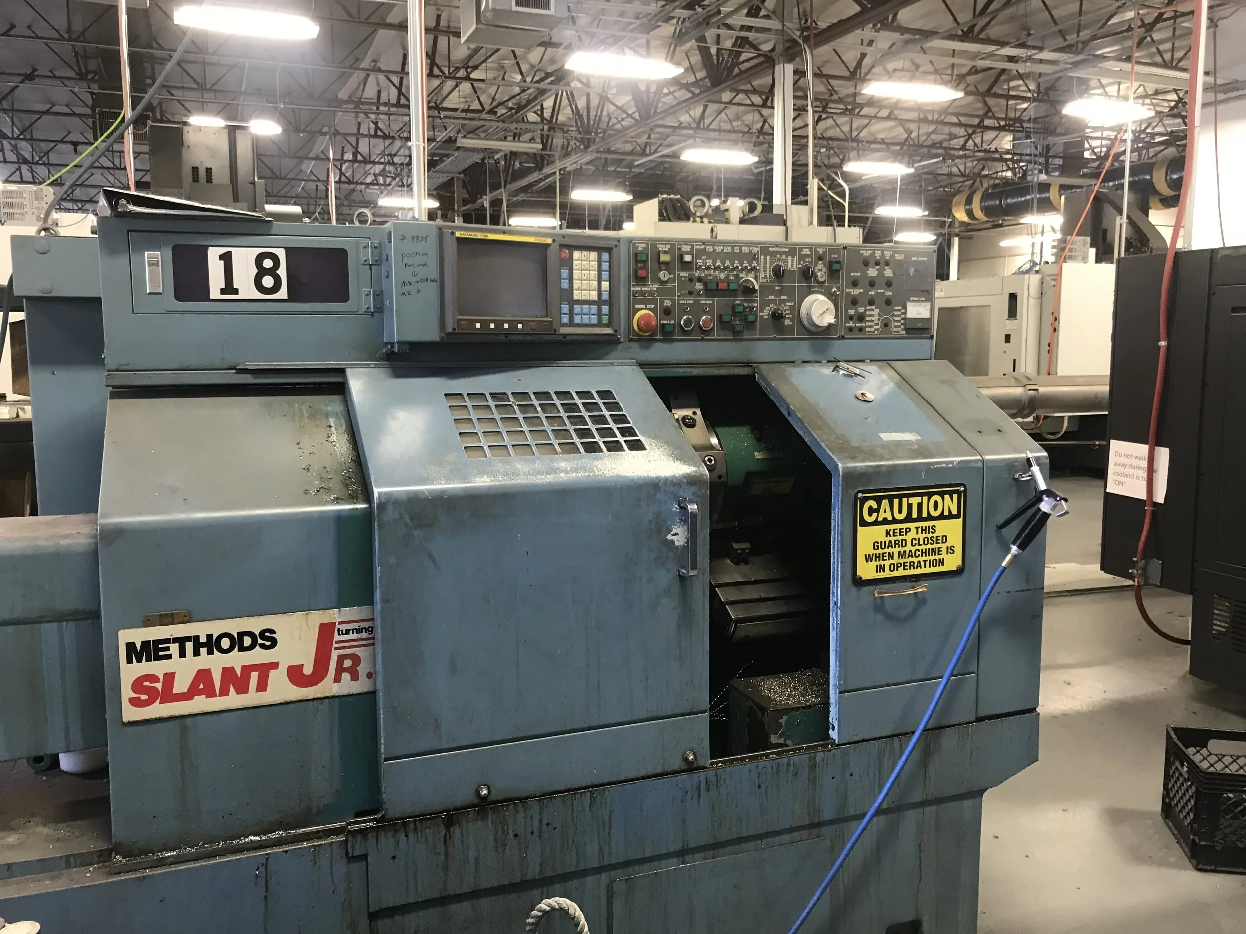 Methods Slant Jr. Lathe