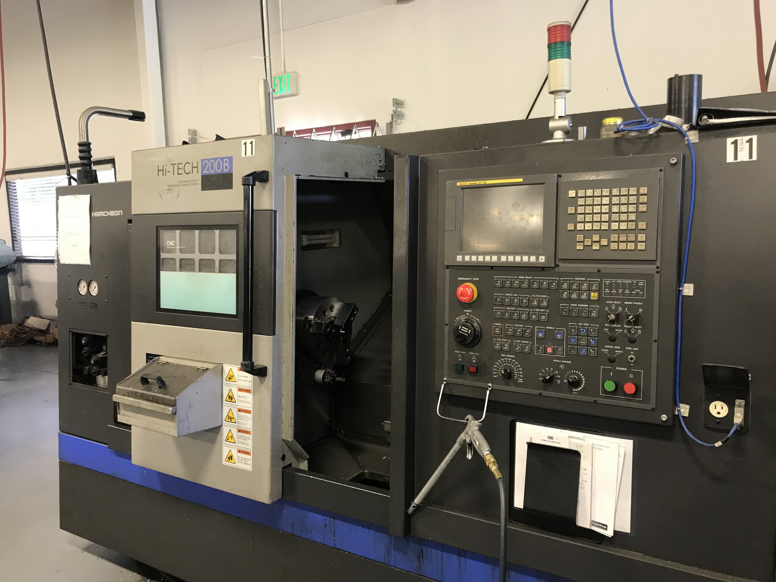 Hwacheon Hi-Tech 200B Lathe