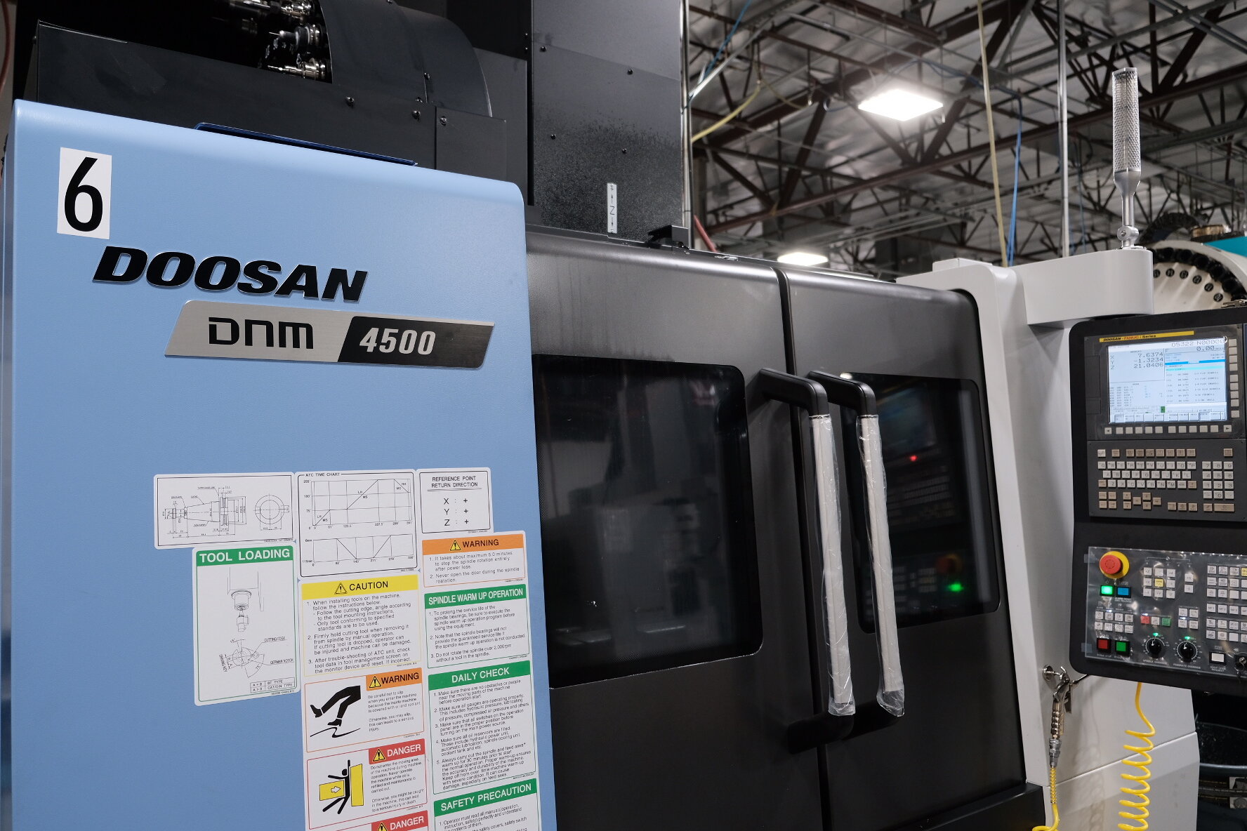 Doosan DNM 4500 Vertical Machining