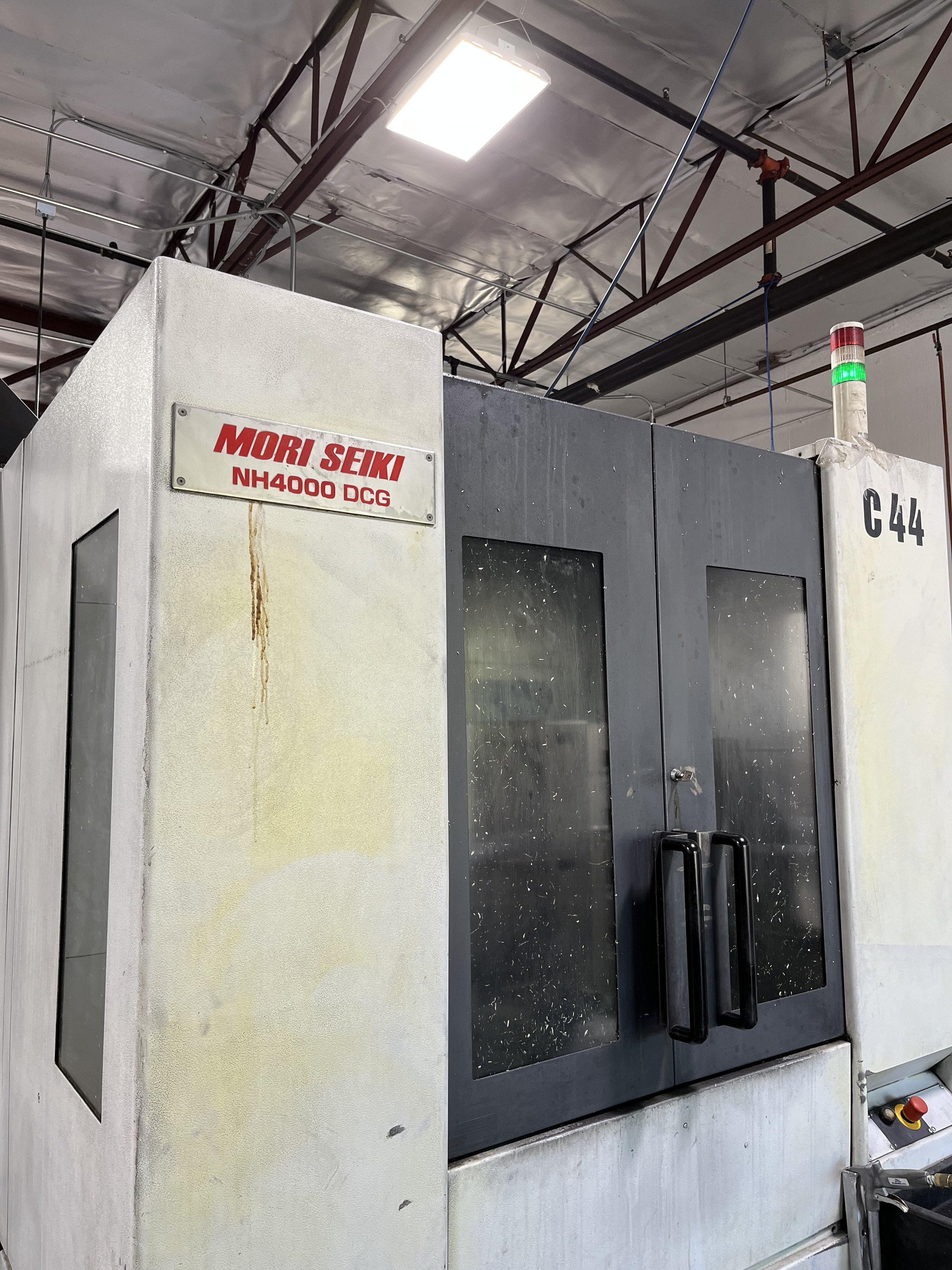 Mori Seiki NH4000 DCG Horizontal Machining with 3 Pallets