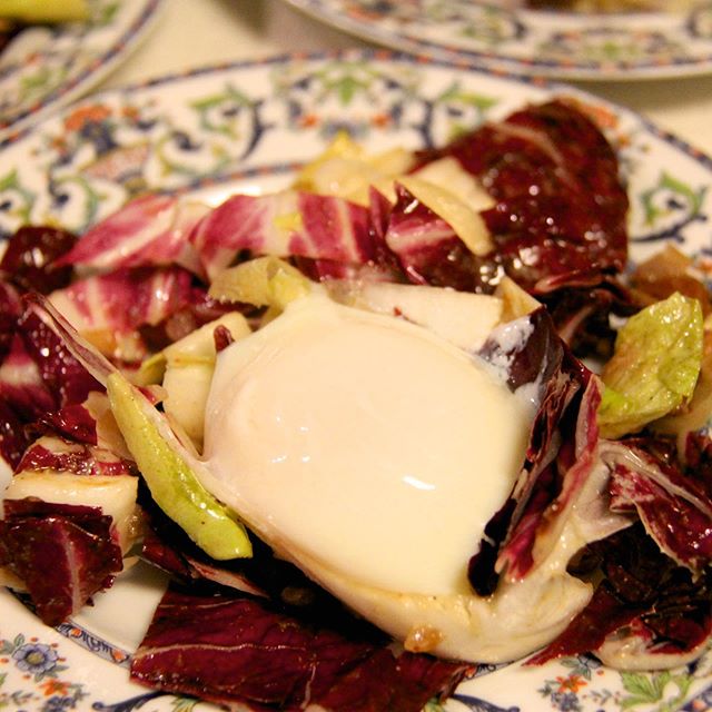 Salad Lyonnaise #AJRB - October, 2019 
@chefsteps #Sousvide Poached Egg