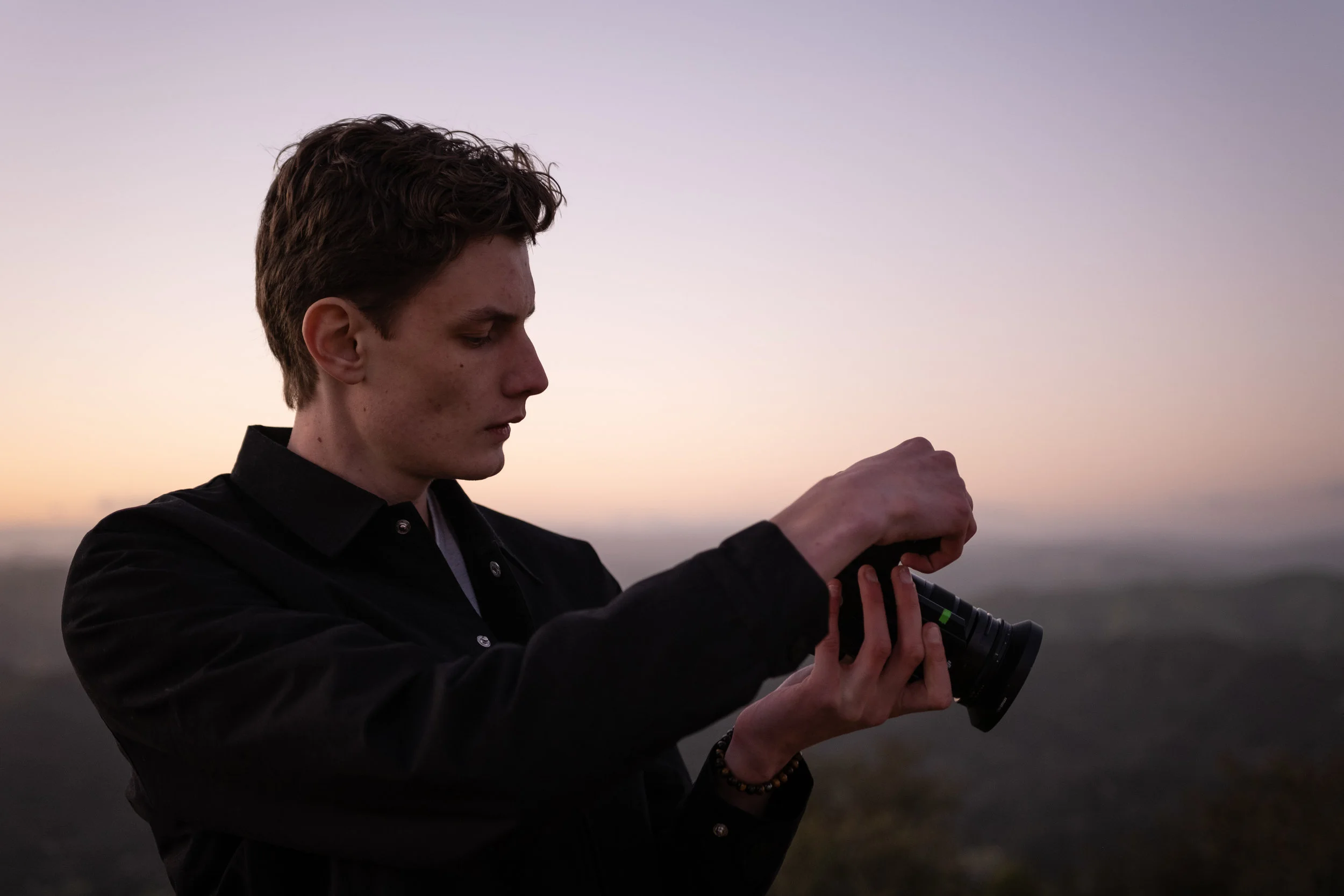 Max Pearson: Directory of photography (DP) With years of experience behind the camera, Max provides a cinematic touch when it comes to film and photography. From hanging out of cars to planning days ahead, he does everything in his power to ensure he gets that million dollar shot. Max has an innate knowledge of composition, color and the use of camera equipment that is needed to achieve a cinematic product.