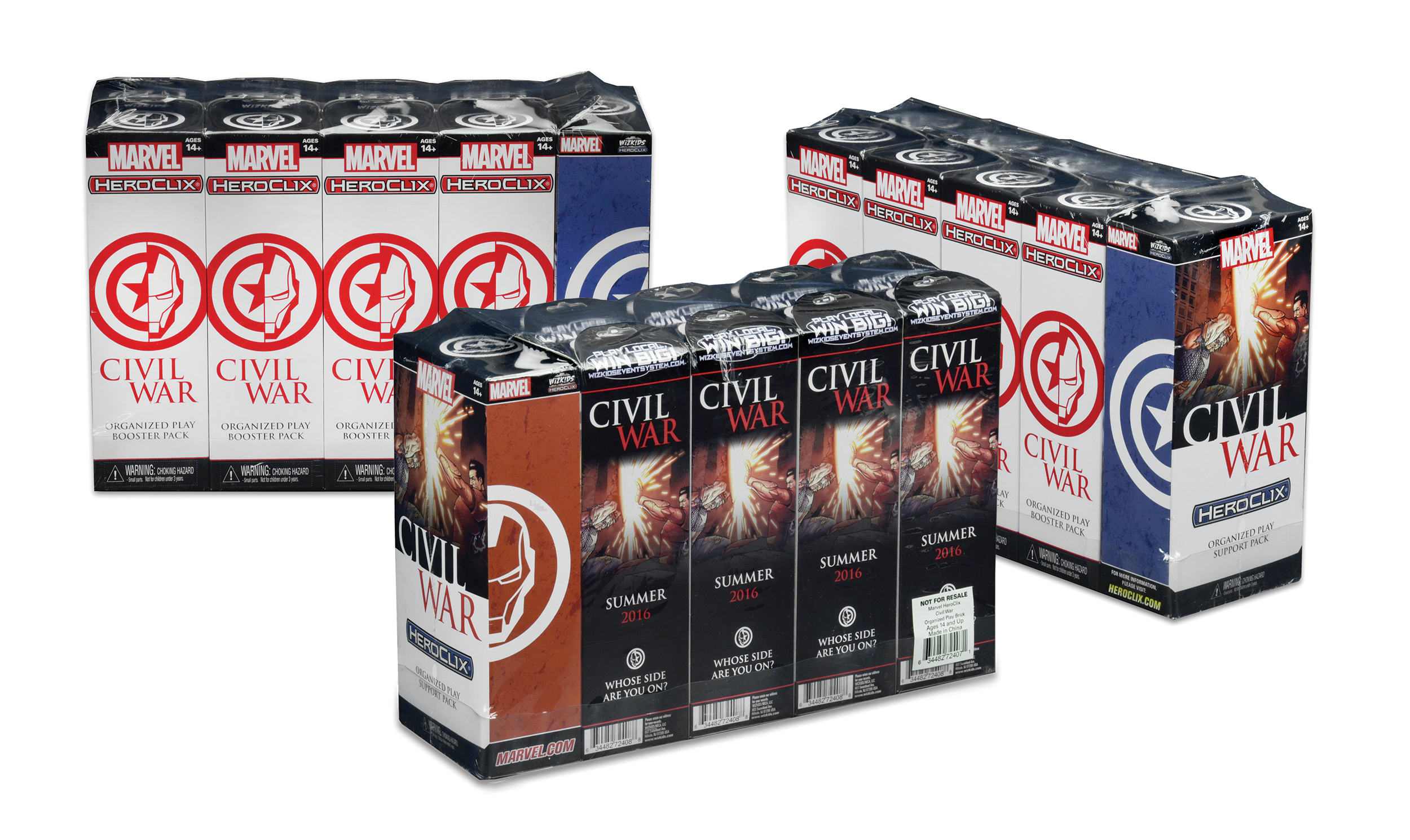 Marvel's Civil War Comic Boosters