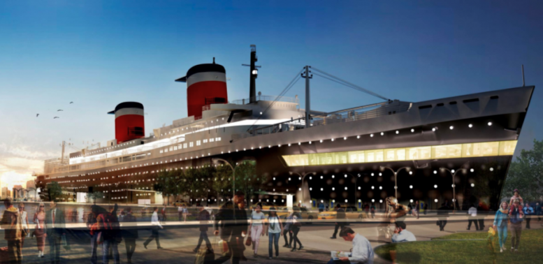 Entertainment hub rendering in NYC