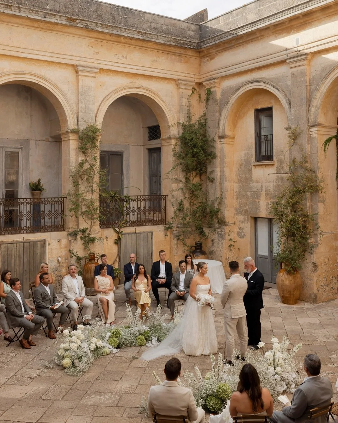 Why we&rsquo;re obsessed with circular ceremonies.

There&rsquo;s something magnetic about a ceremony in the round, it changes everything. Guests become part of the moment, surrounding the couple in an unbroken circle of energy and emotion. No front 