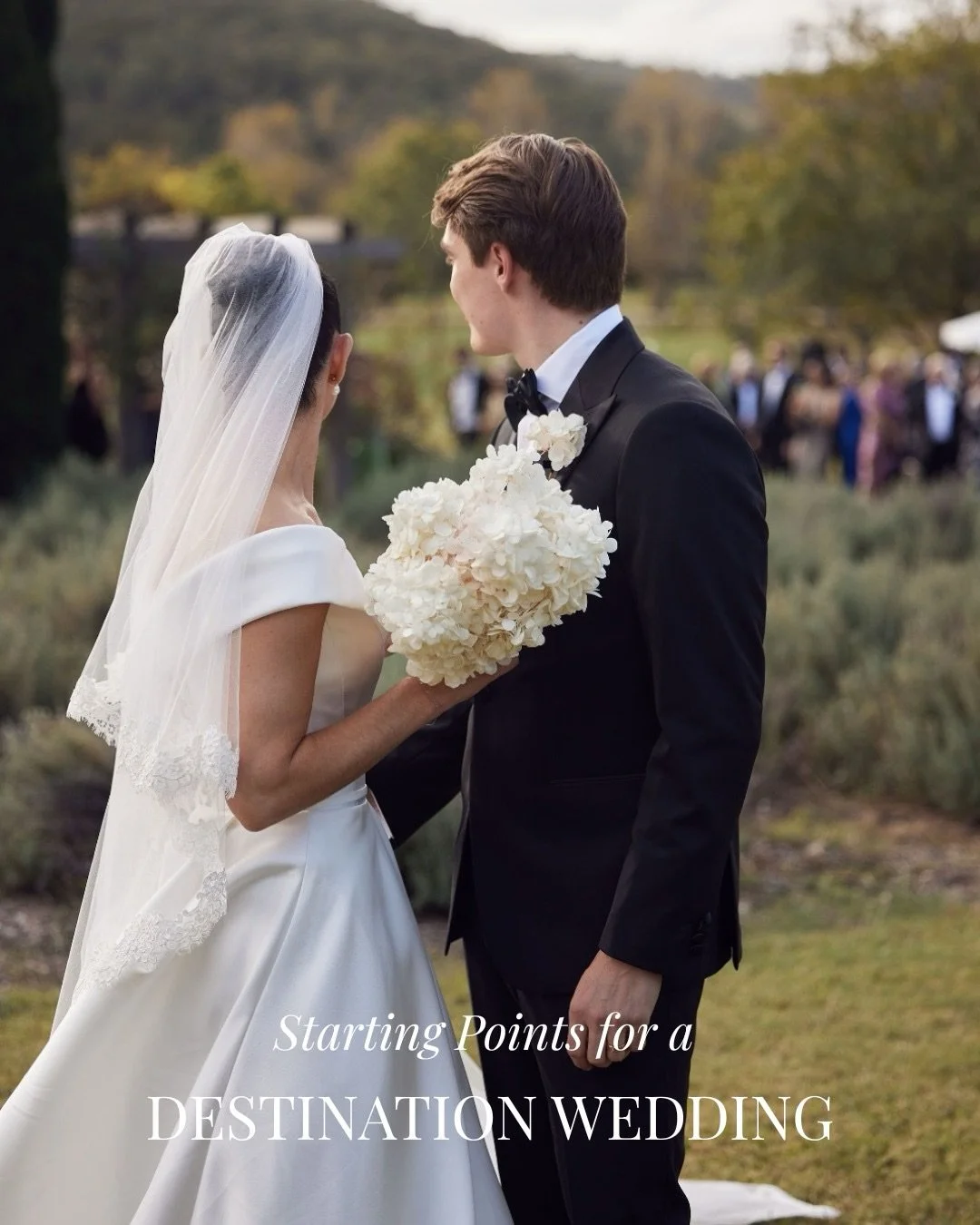 Starting Points for a Destination Wedding. 

It&rsquo;s easy to begin with the venue.
But the real starting point sits a little earlier than that.

Before anything is locked in, there are three things we always come back to.

First, the guest list.
W