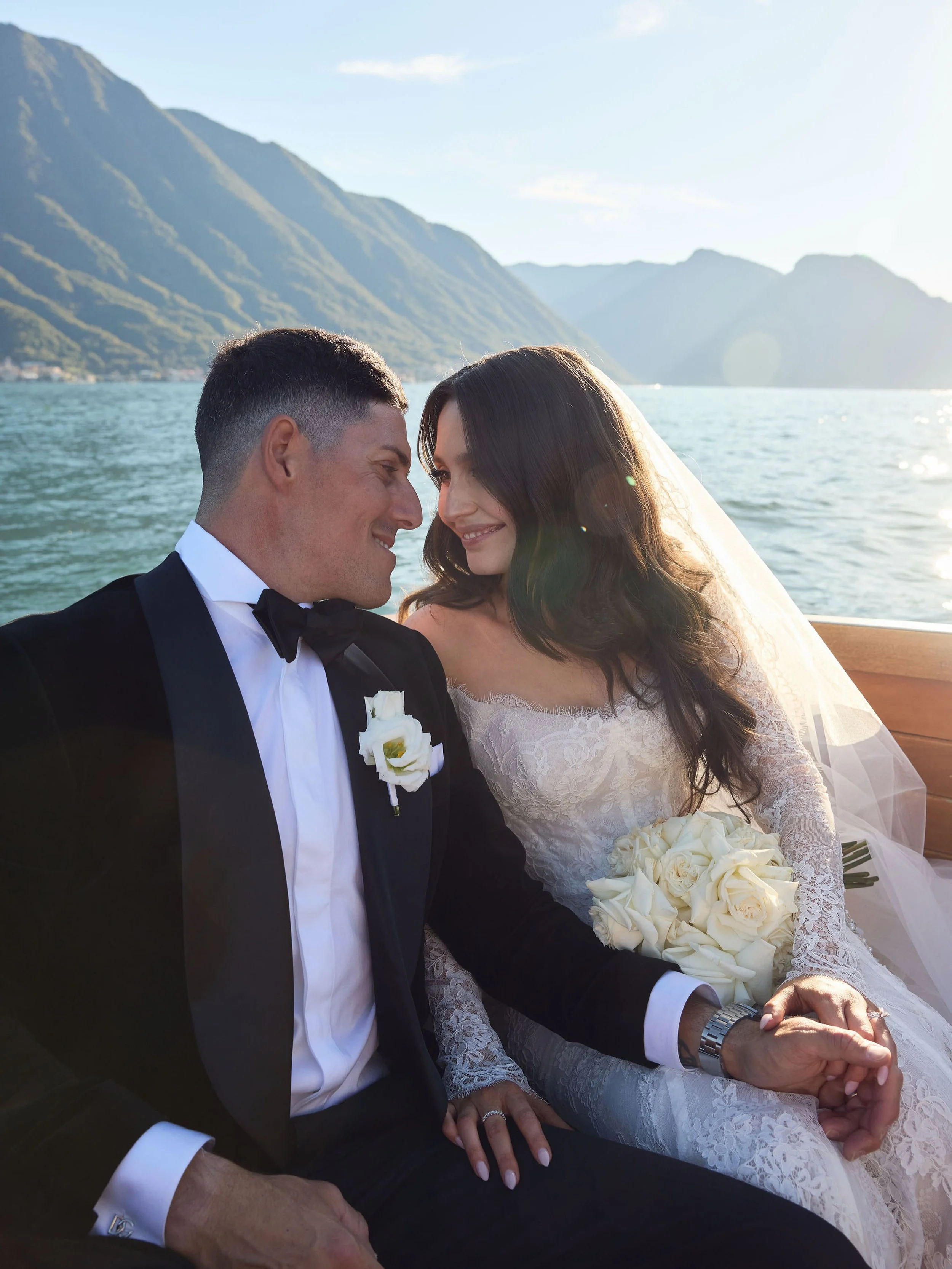 Villa del Balbianello, Lake Como. 

There is something cinematic about arriving here by water &ndash; the villa slowly coming into view, the terraces rising above the lake and the mountains closing in around it. 

As you approach the peninsula, Balbi