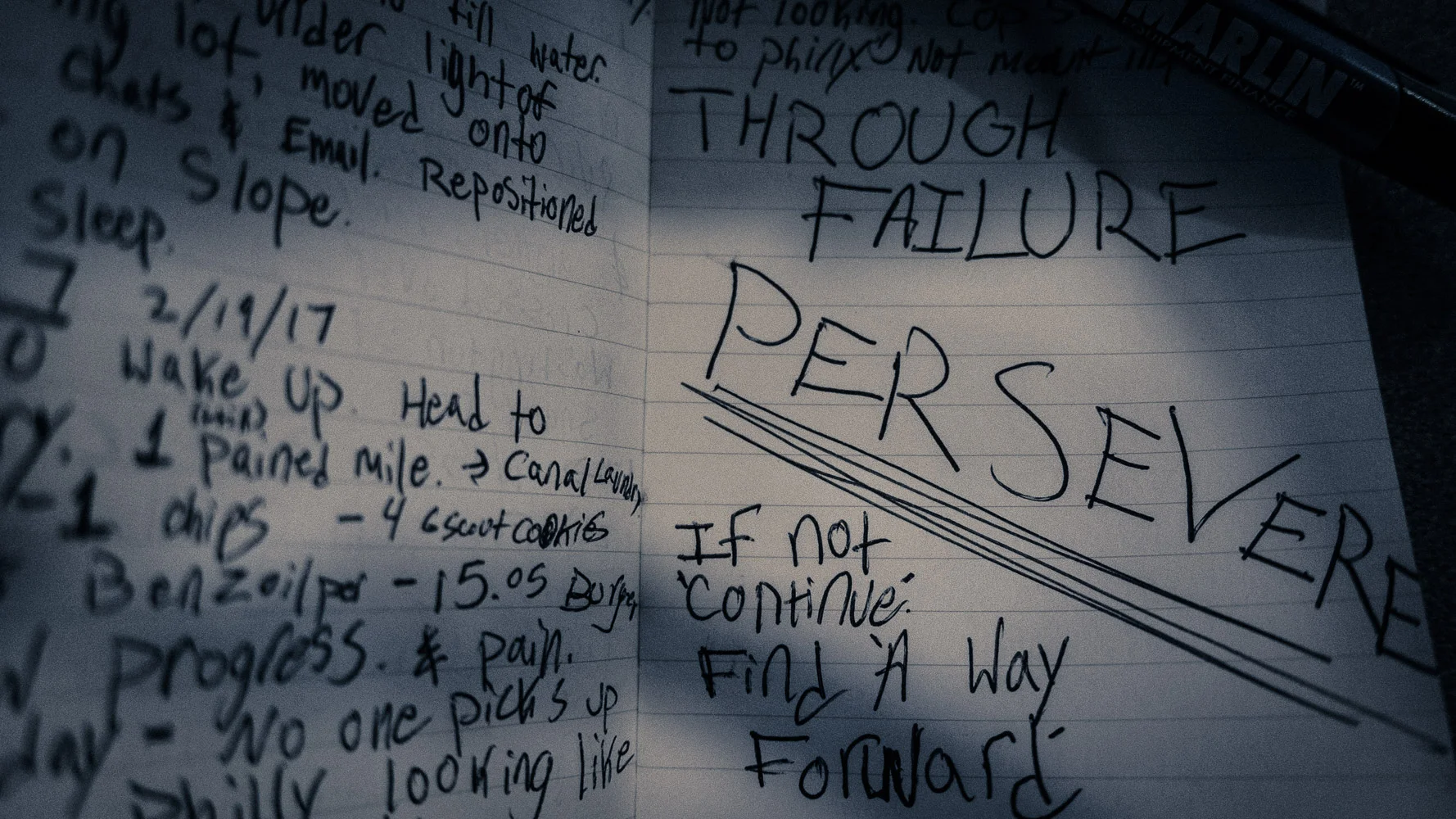 Words in a Notebook \ \ Day 7
