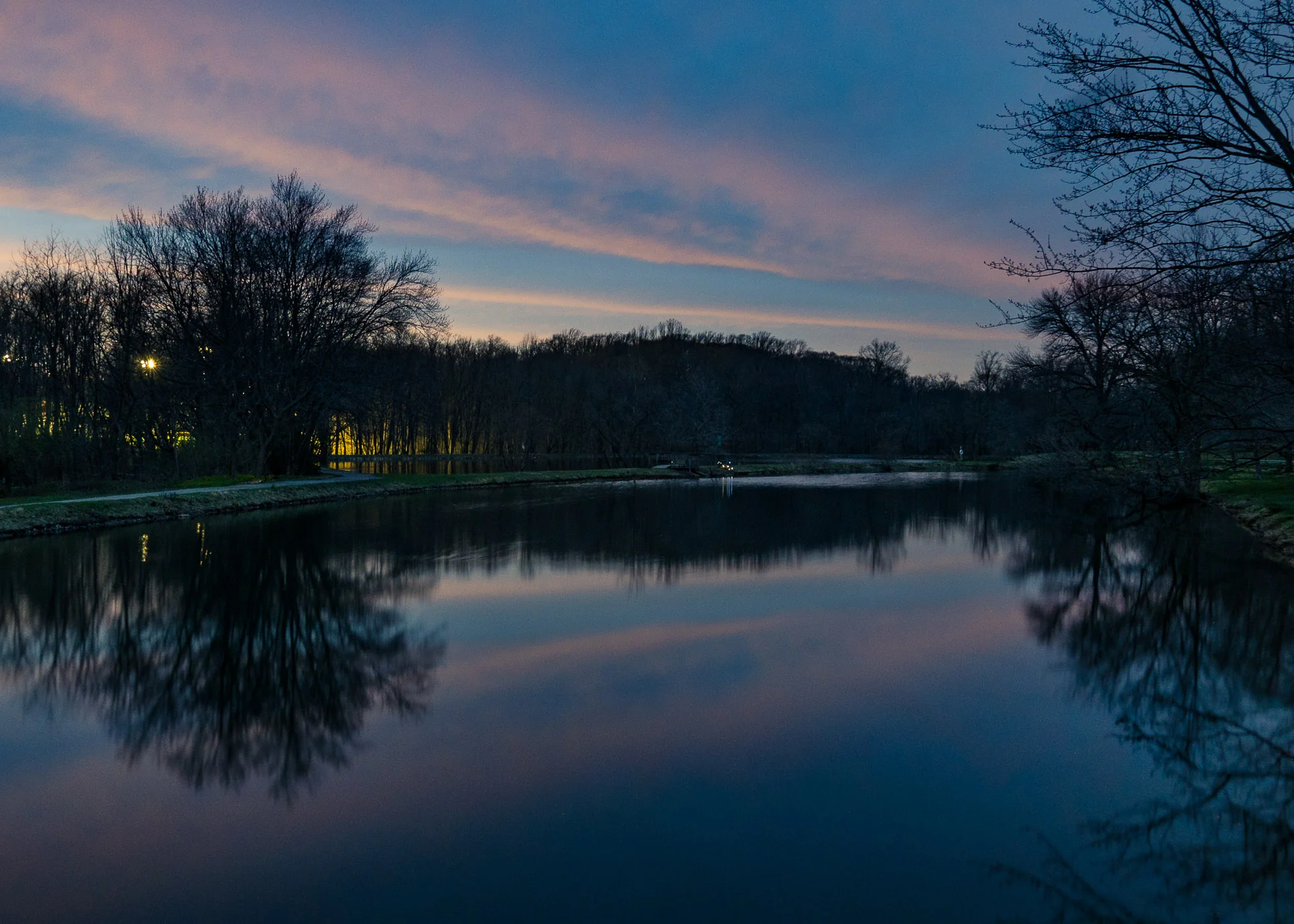 Daylight Fades Over Kennett Square \ \ 4/5/17