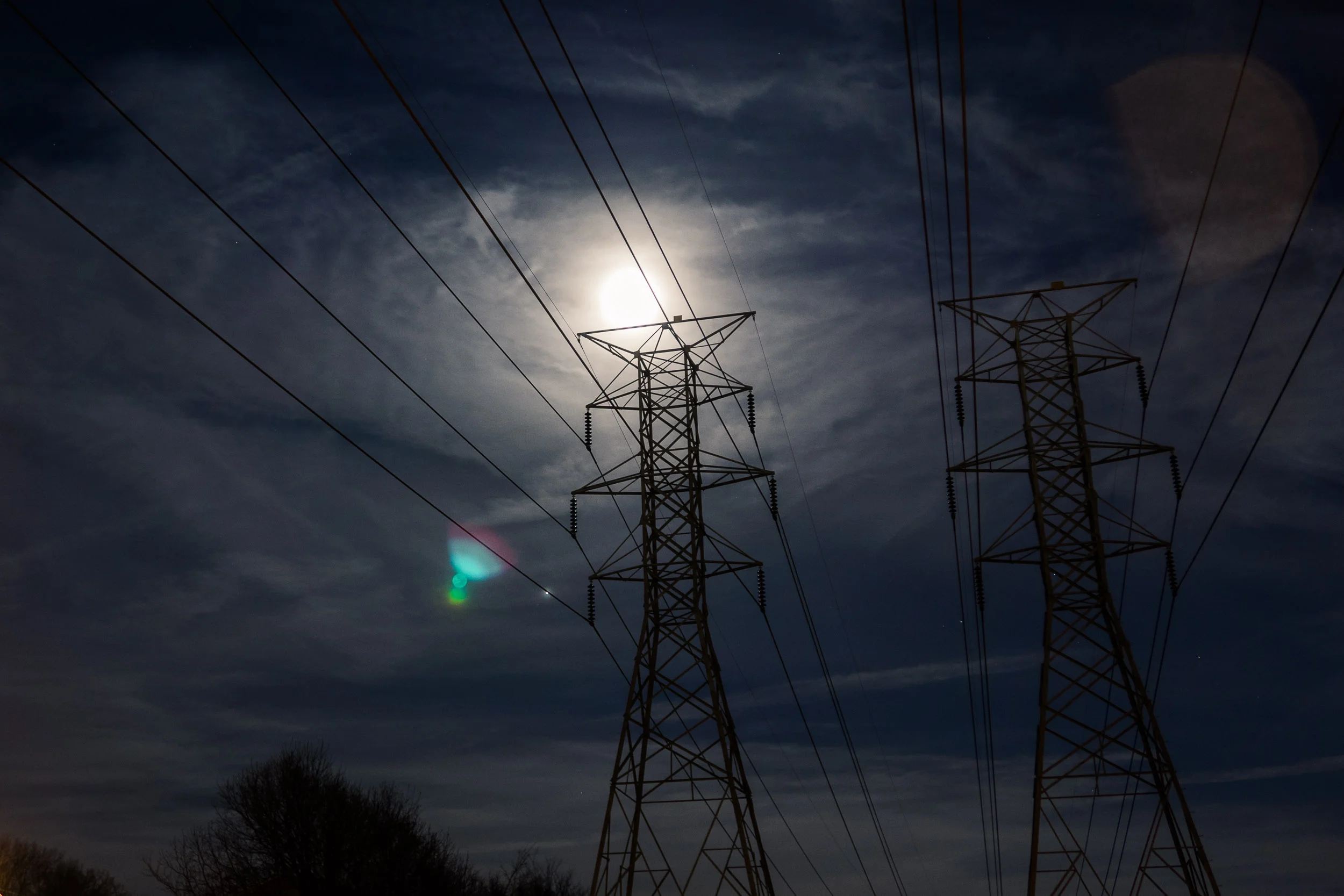 MoonLight PowerLines \ \ 4/9/17