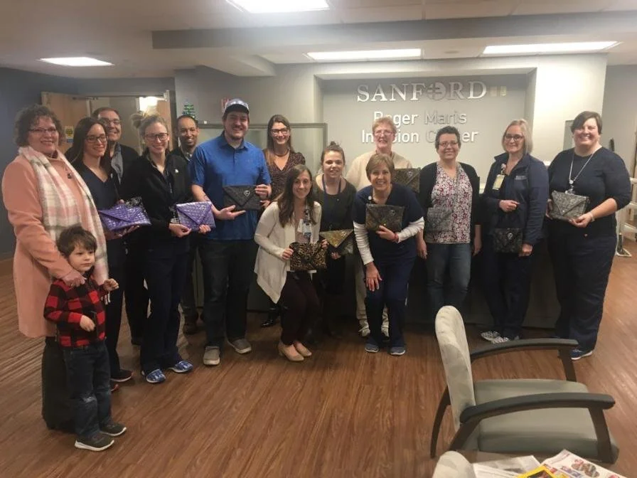 Love Your Buns Donates Custom Chemo Pump Bags