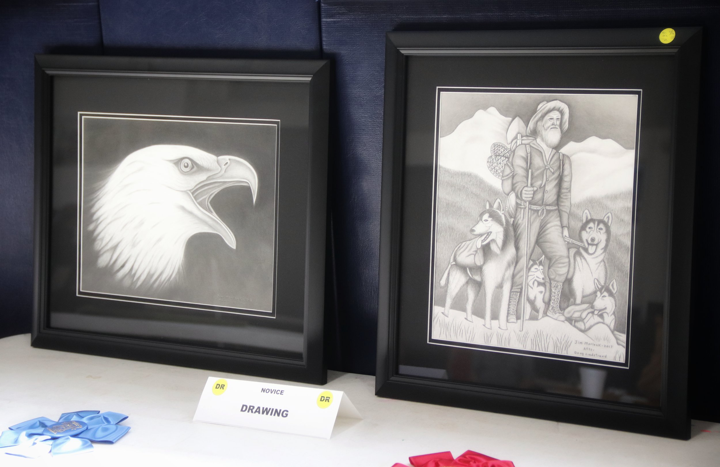"Mountain Man & Eagle"
