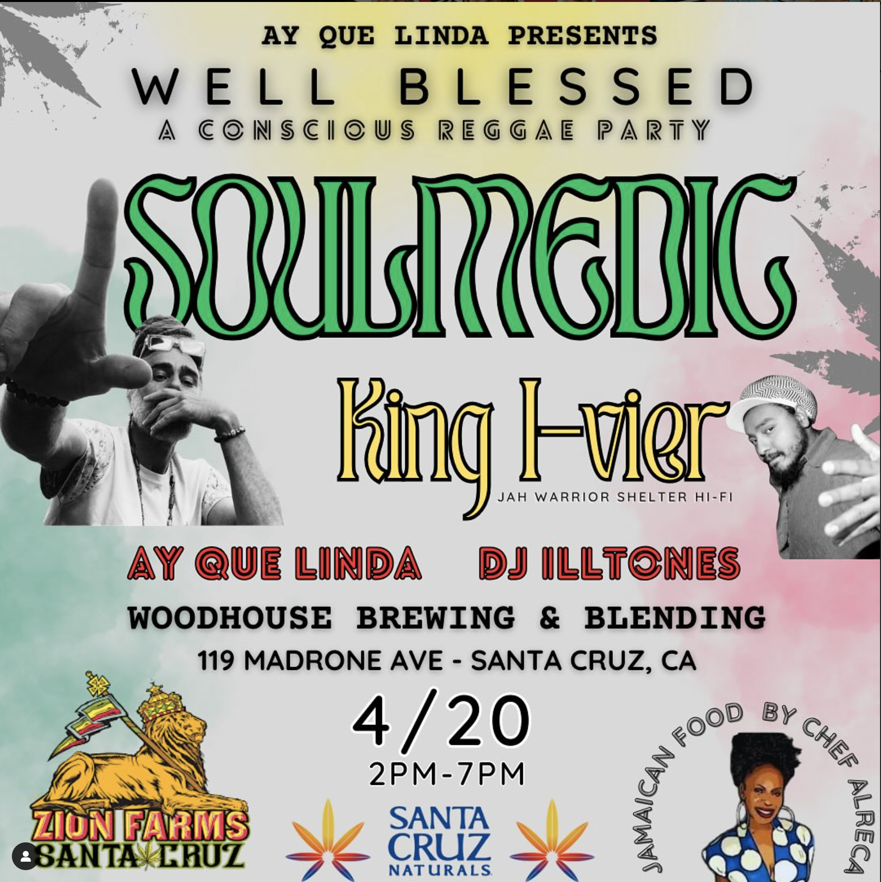 WELL BLESSED - A Conscious Reggae Party!!