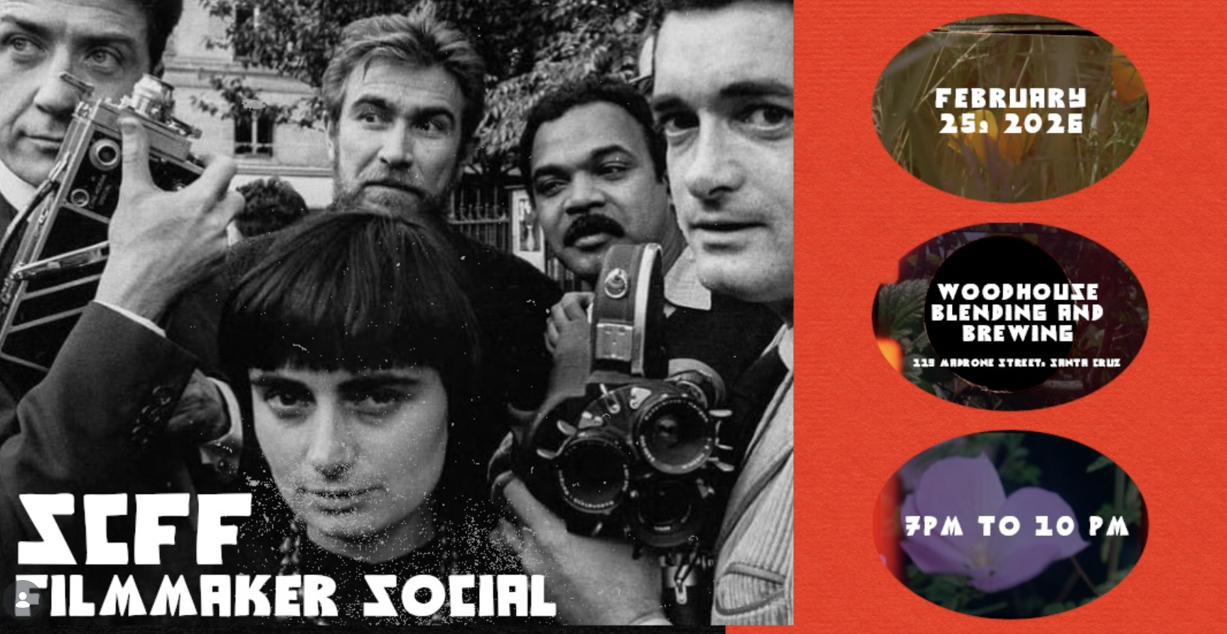 Santa Cruz Monthly Filmmaker Socials!