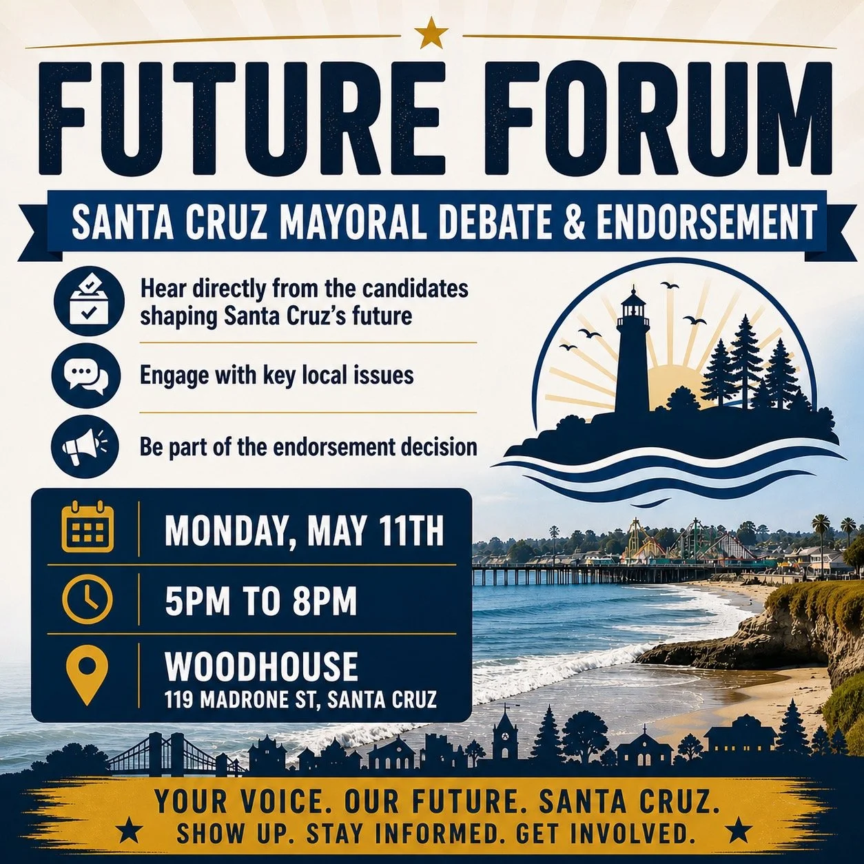 Santa Cruz Mayoral Debate!!